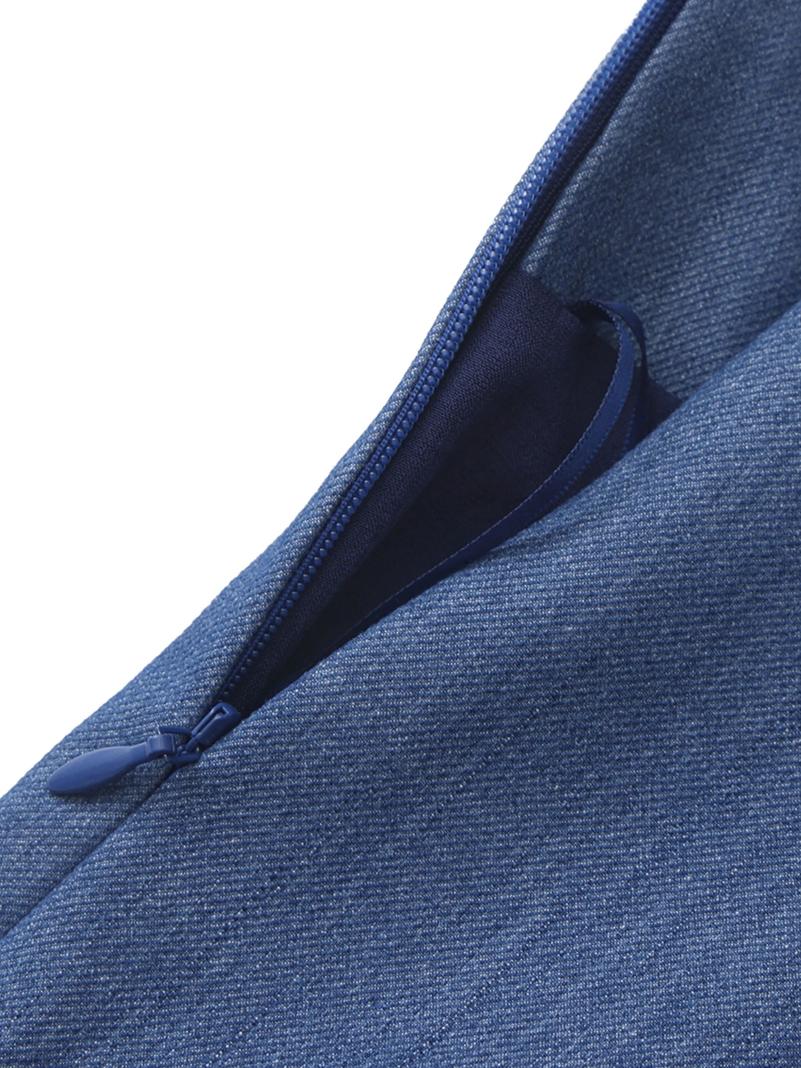 Amara High-Waist Blue Shorts - Image 9