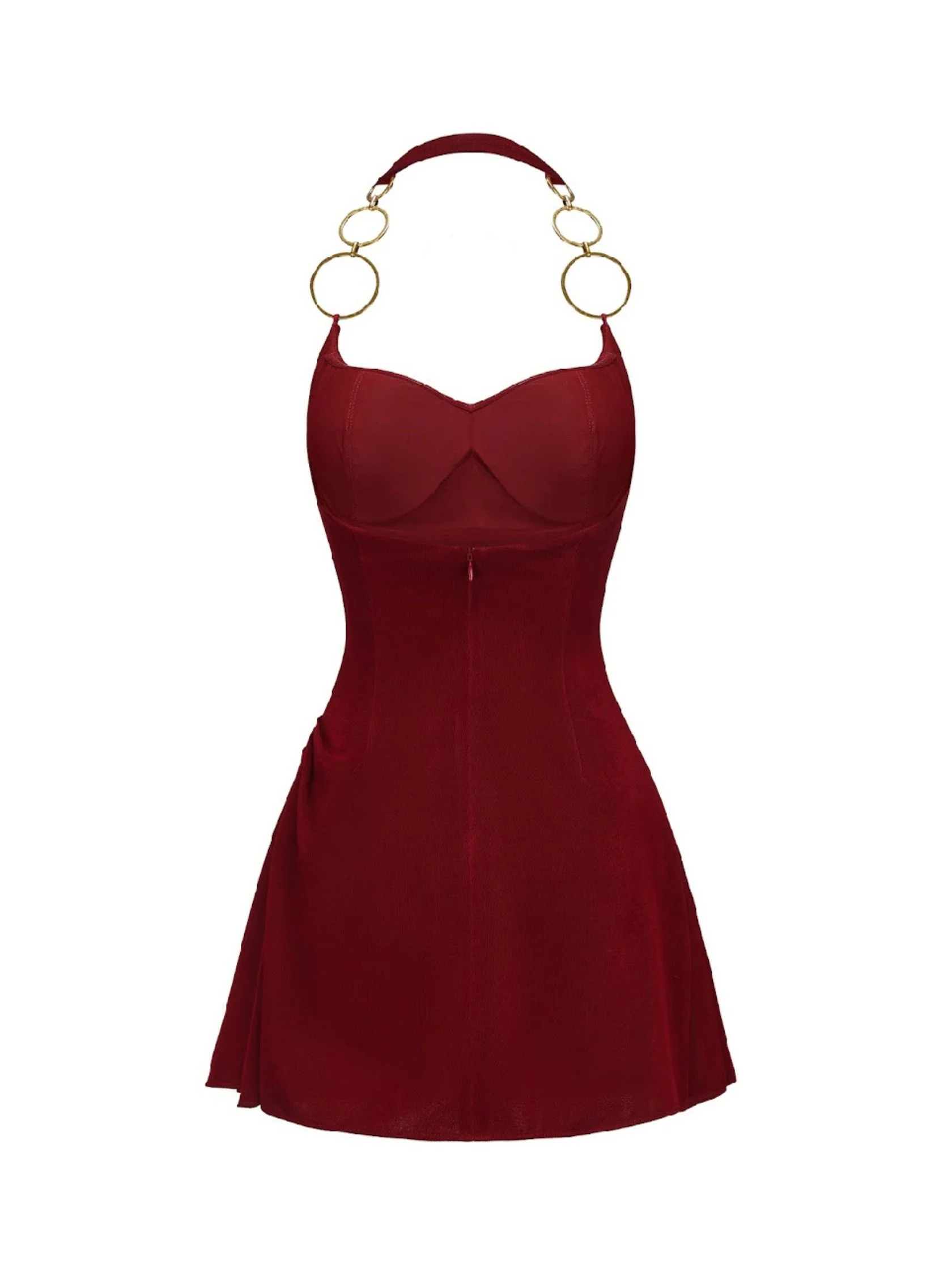 Amira Dress (Red) - Image 2