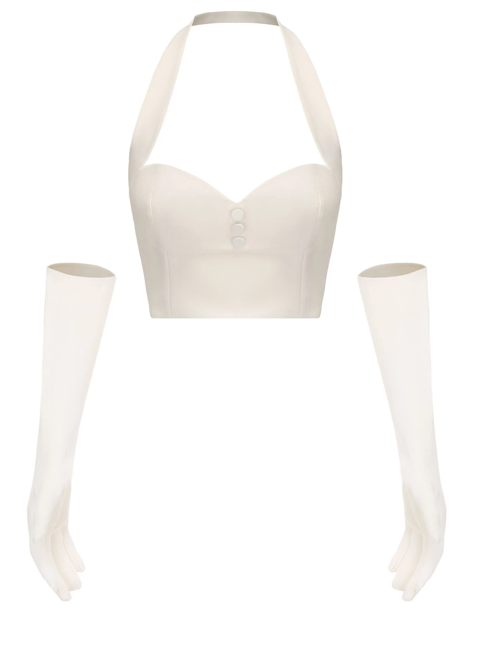 Anastasia Top (White) (Final Sale) - Image 5
