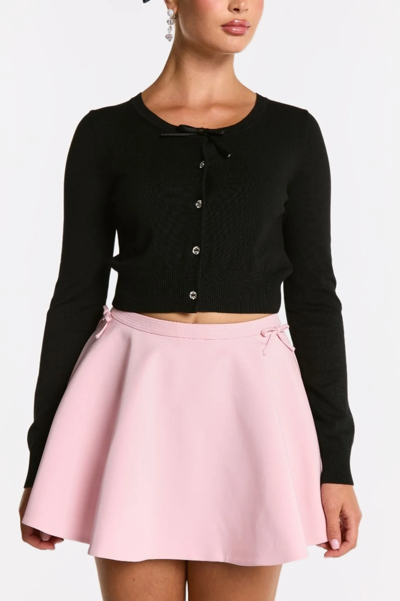 Audrina Cardigan (Black) - Image 5