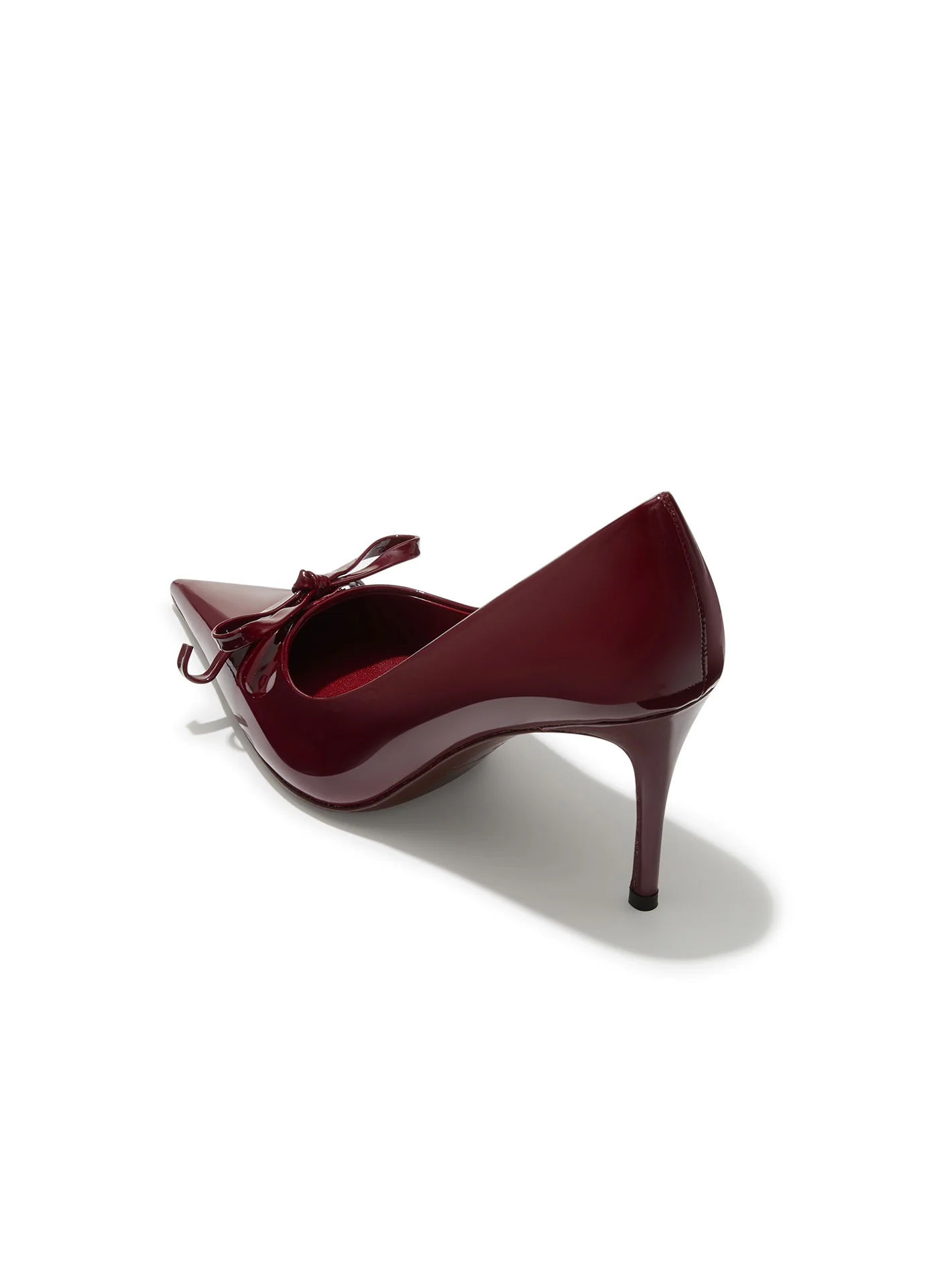 Audrina Bow Heels (Red) - Image 2