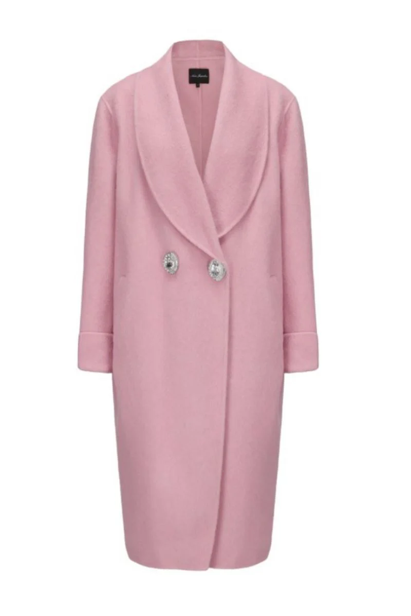 Audrina Coat (Pink) (Final Sale)