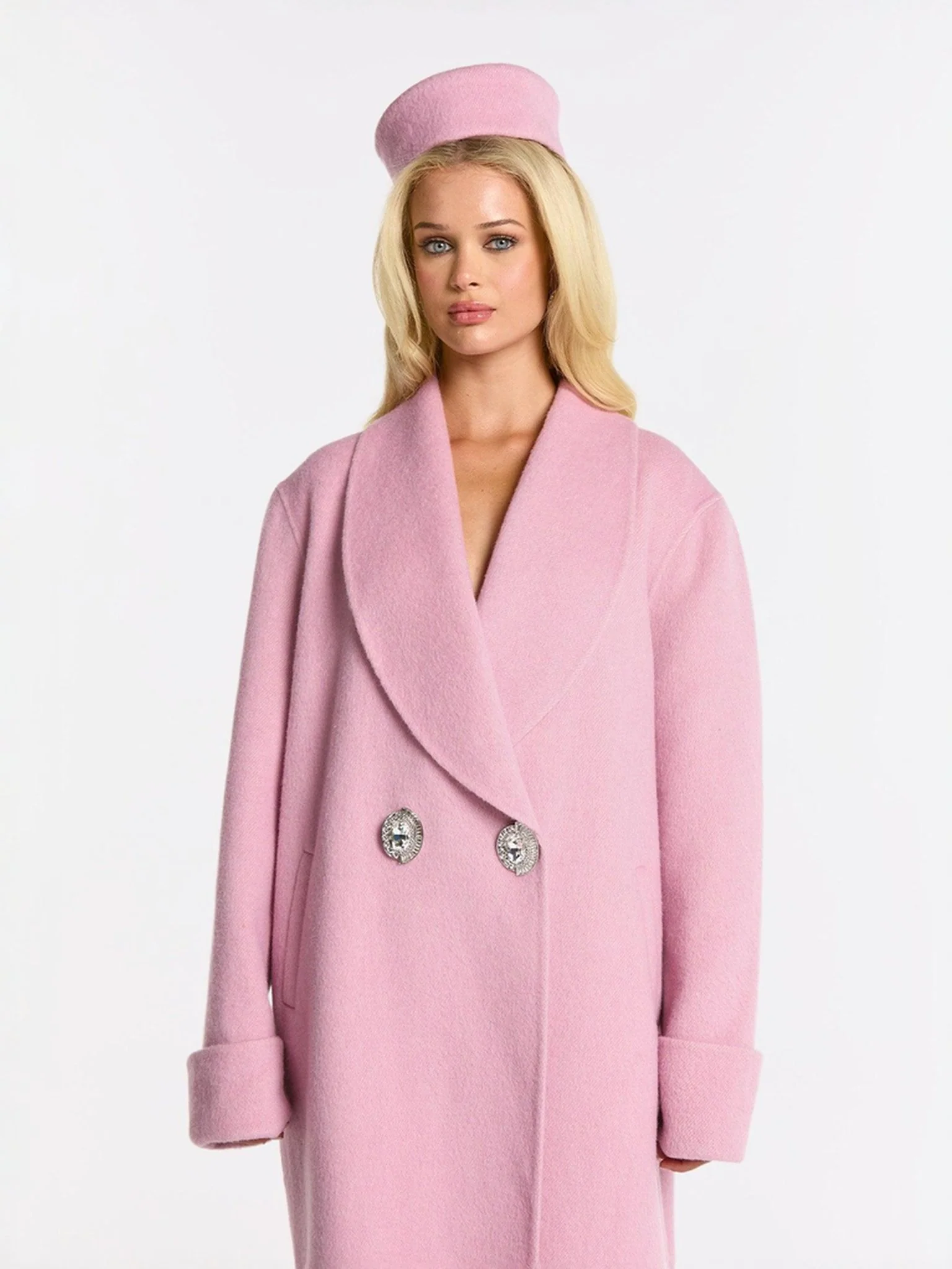 Audrina Coat (Pink) (Final Sale) - Image 7