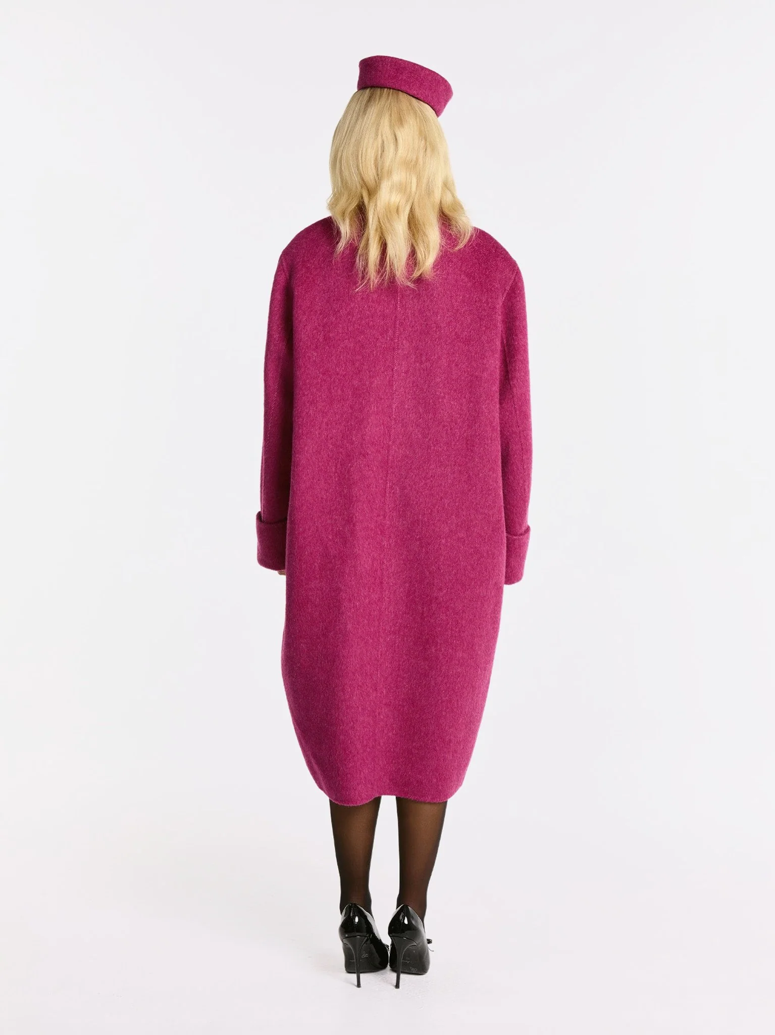 Audrina Coat (Rose Red) (Final Sale) - Image 4