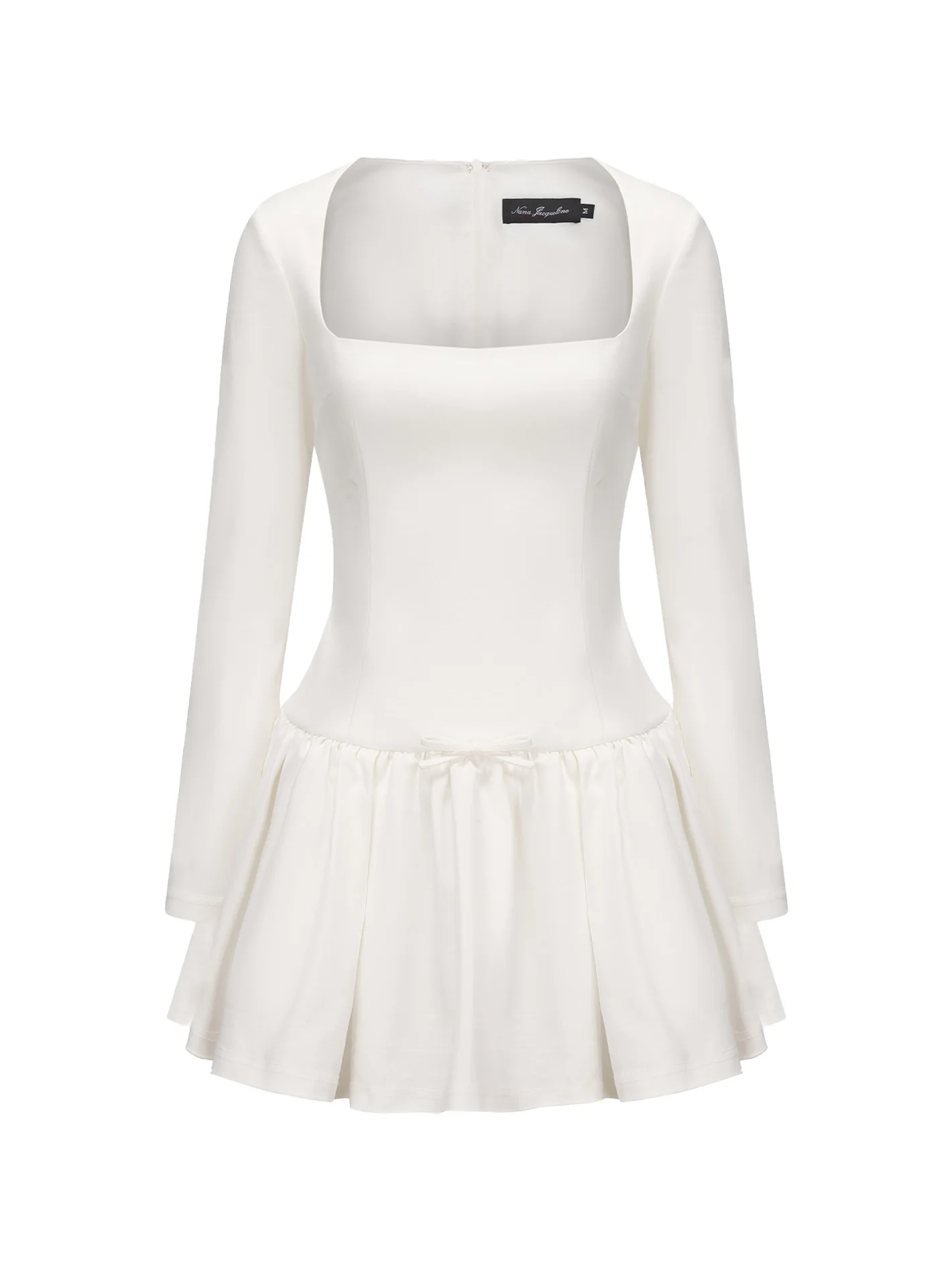 Audrina Dress (White) (Final Sale) - Image 5
