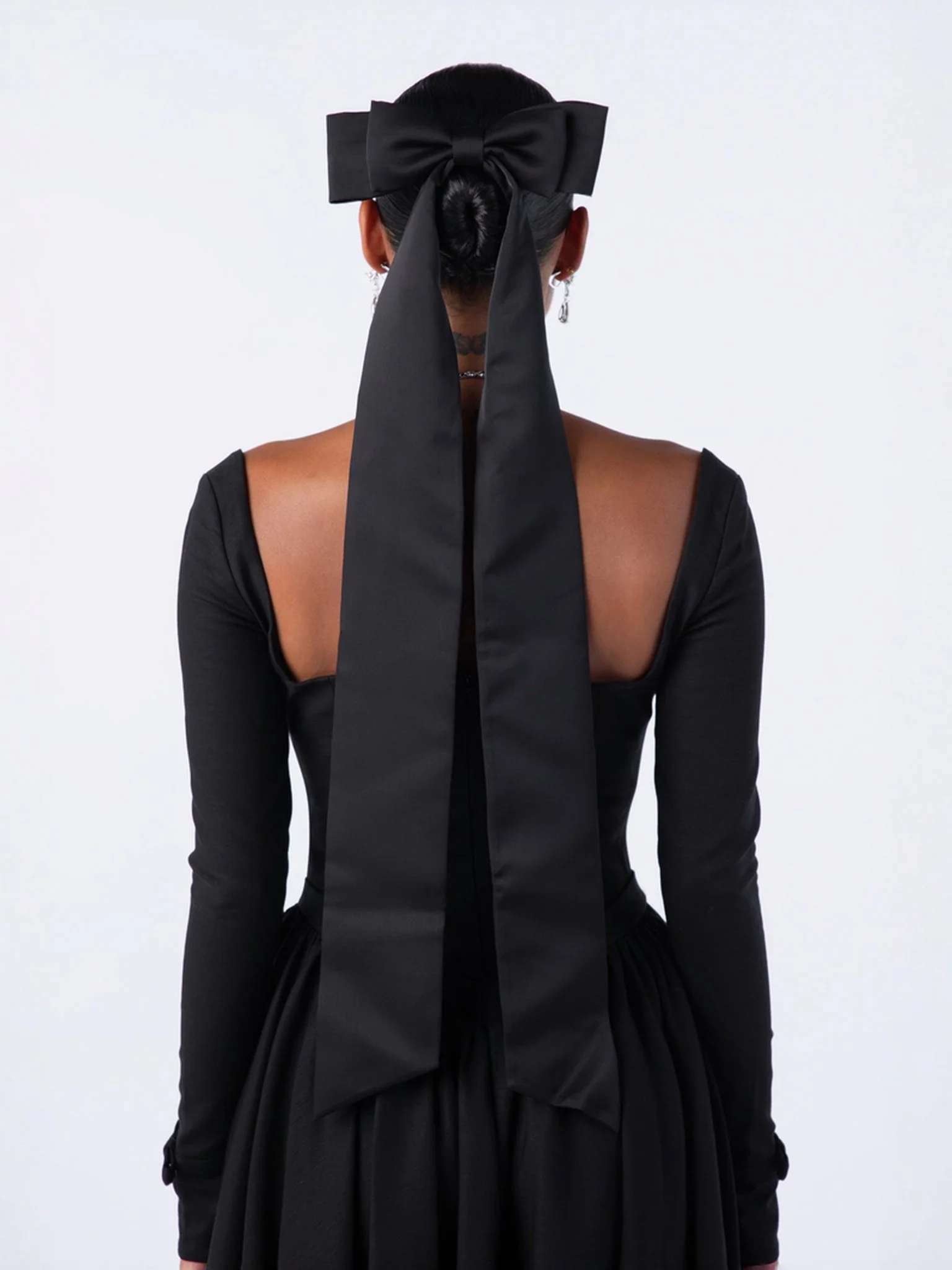 Bernadette Dress (Black) (Final Sale) - Image 6
