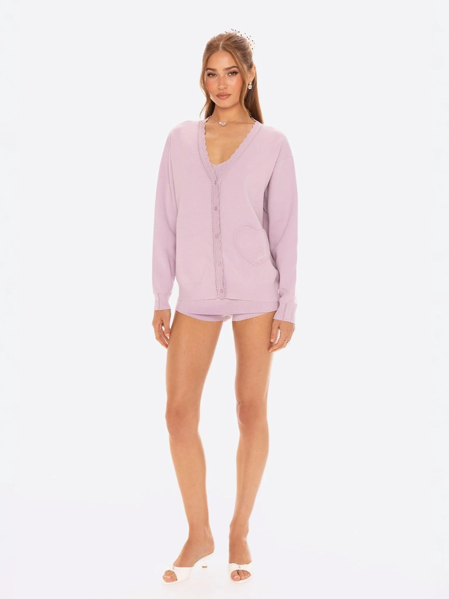 Carrie Cardigan (Purple) - Image 2