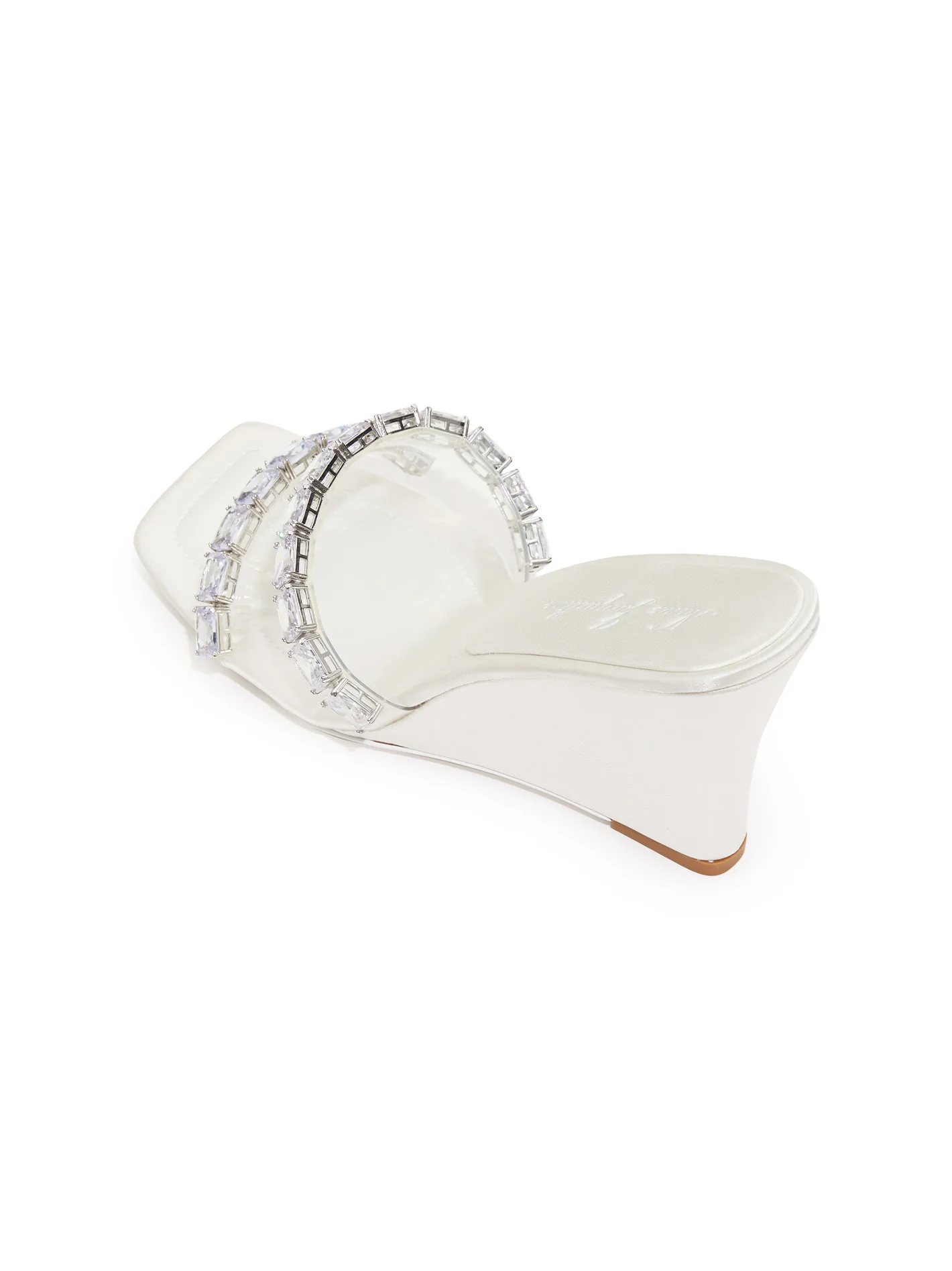 Cassandra Diamond Heels (White) - Image 3