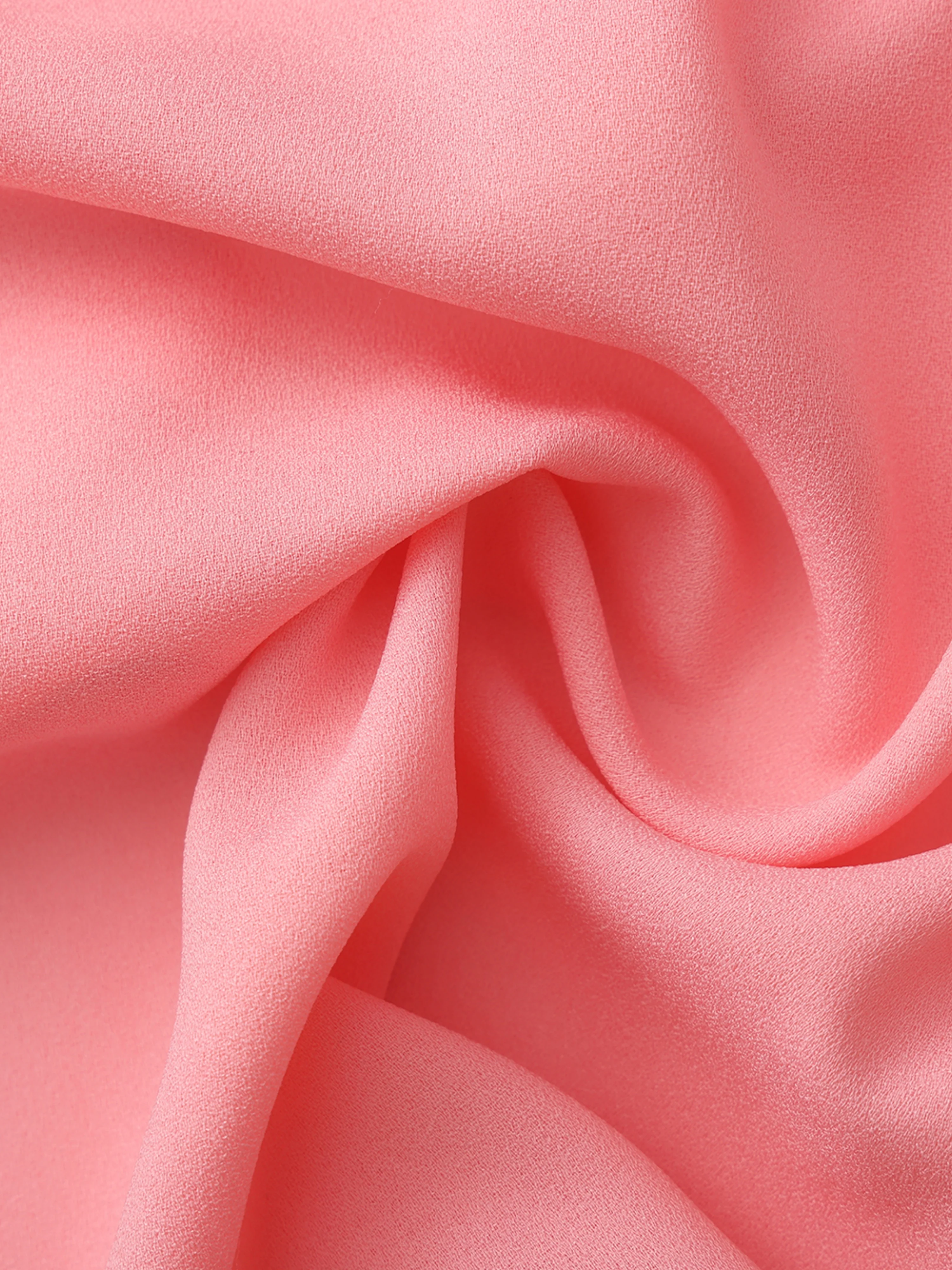 Charlotte Ruffle Pink Dress - Image 12