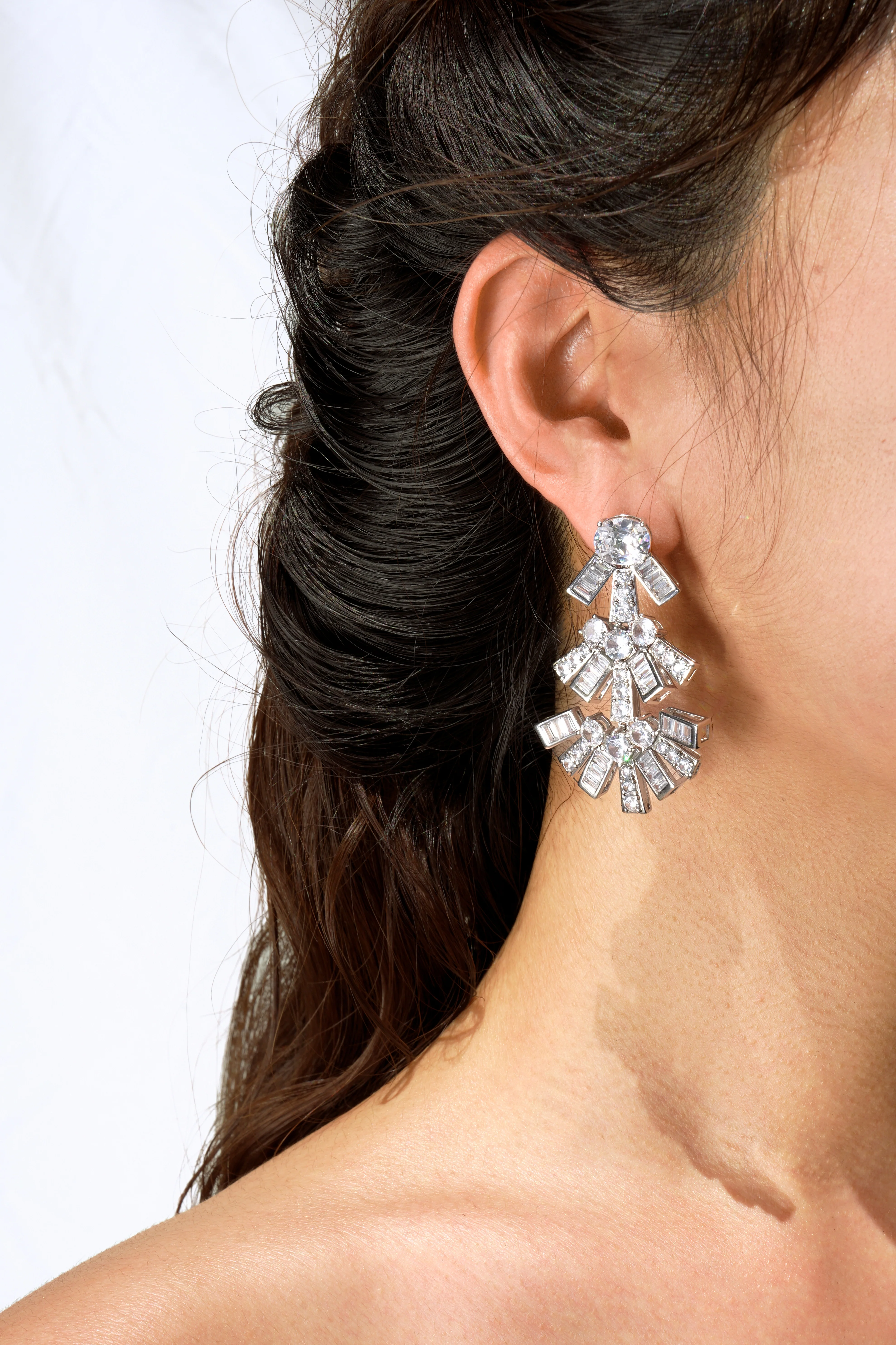 Claira Earrings (White) (Final Sale) - Image 3
