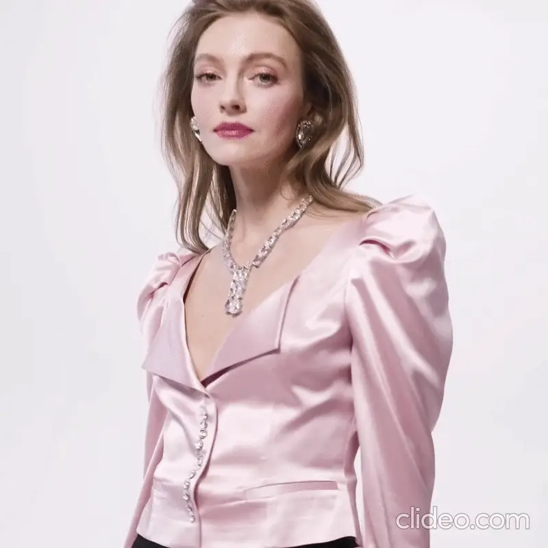 Clara Drop Choker Necklace (Final Sale) - Image 5
