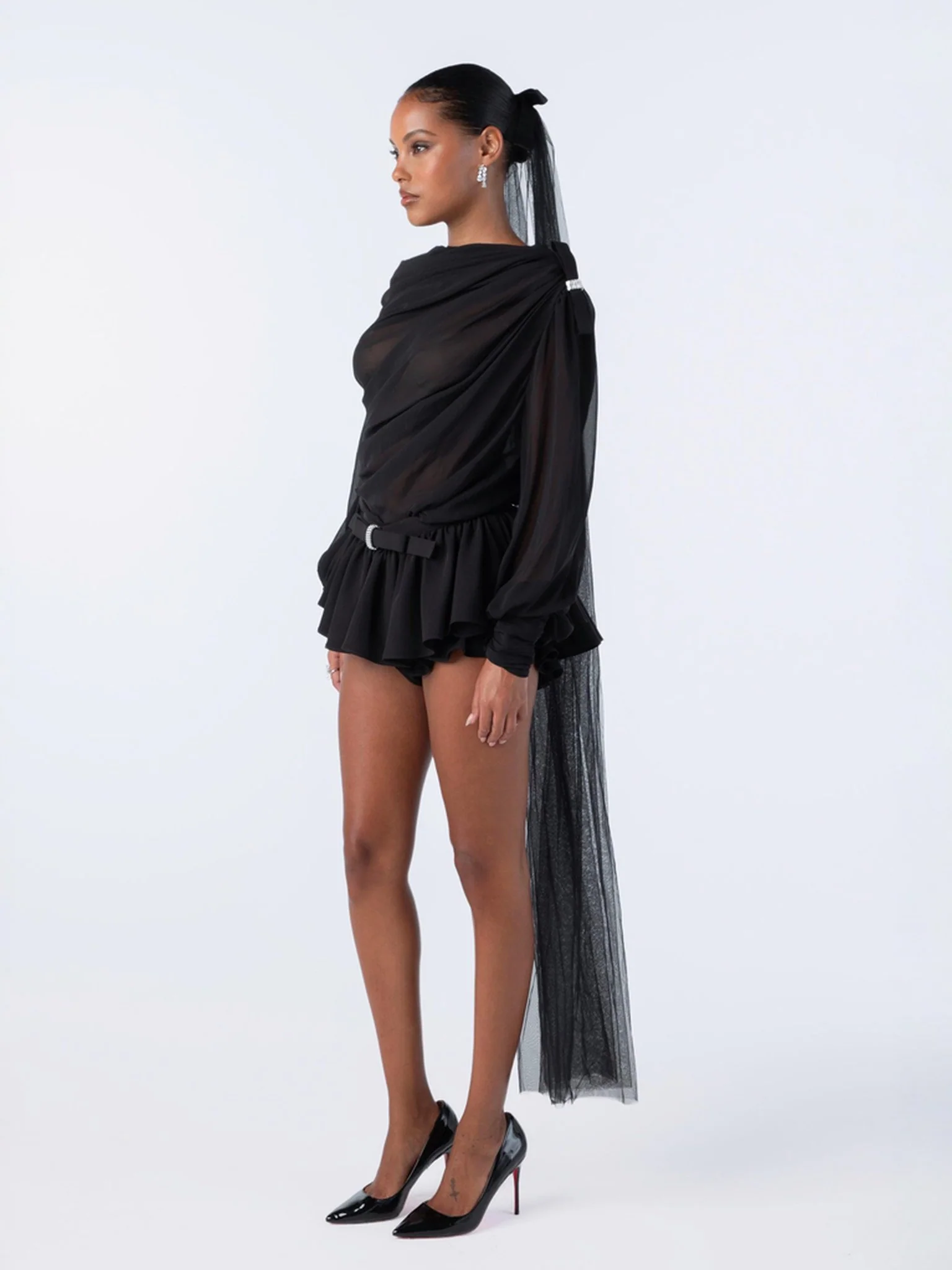 Demi Shorts (Black) - Image 3