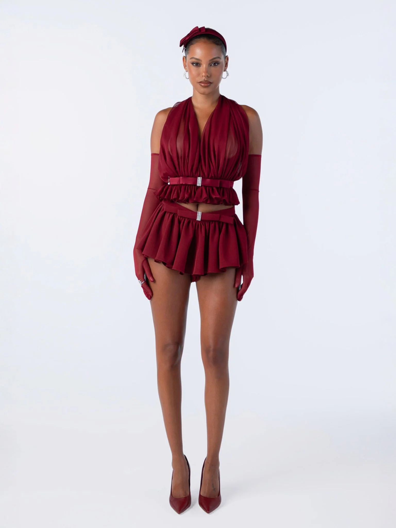 Demi Shorts (Red)