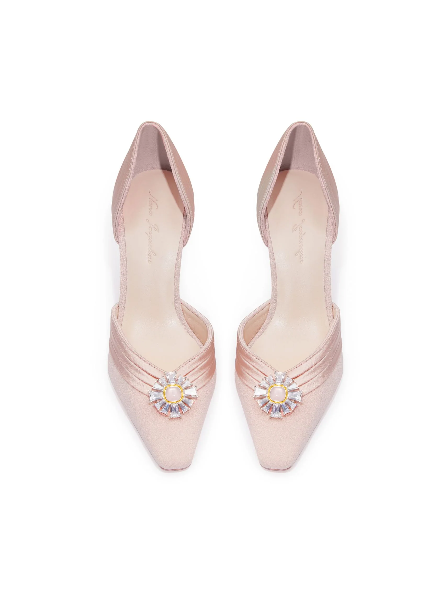 Diana Diamond Heels (Pink) (Final Sale) - Image 3