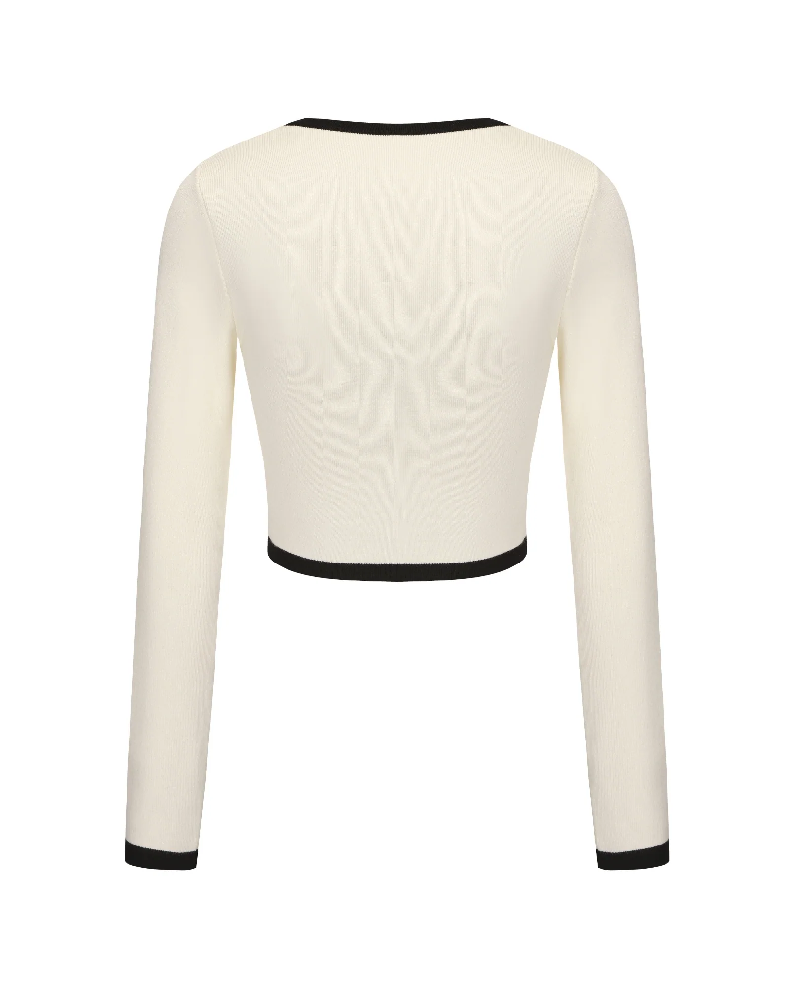 Eliza Knit Cardigan (White) - Image 11