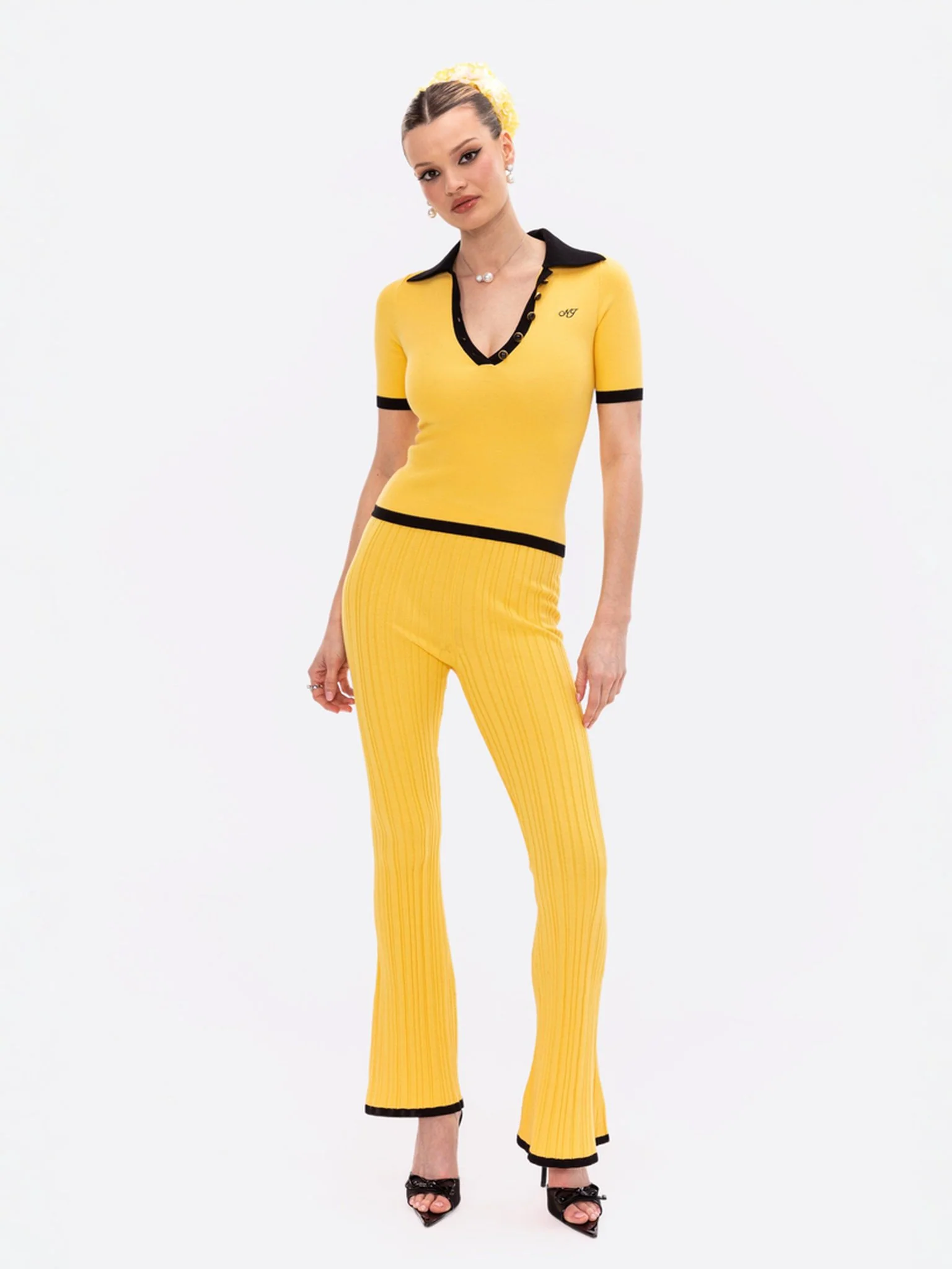 Eliza Pants (Yellow) (Final Sale)