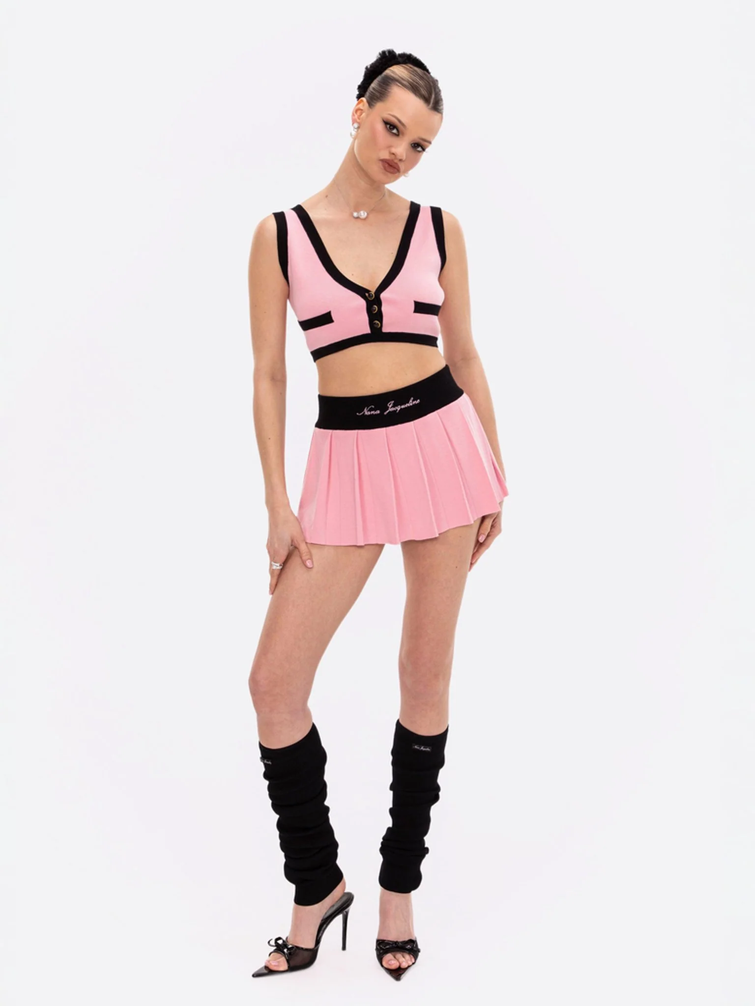 Eliza Vest Top (Pink) - Image 5