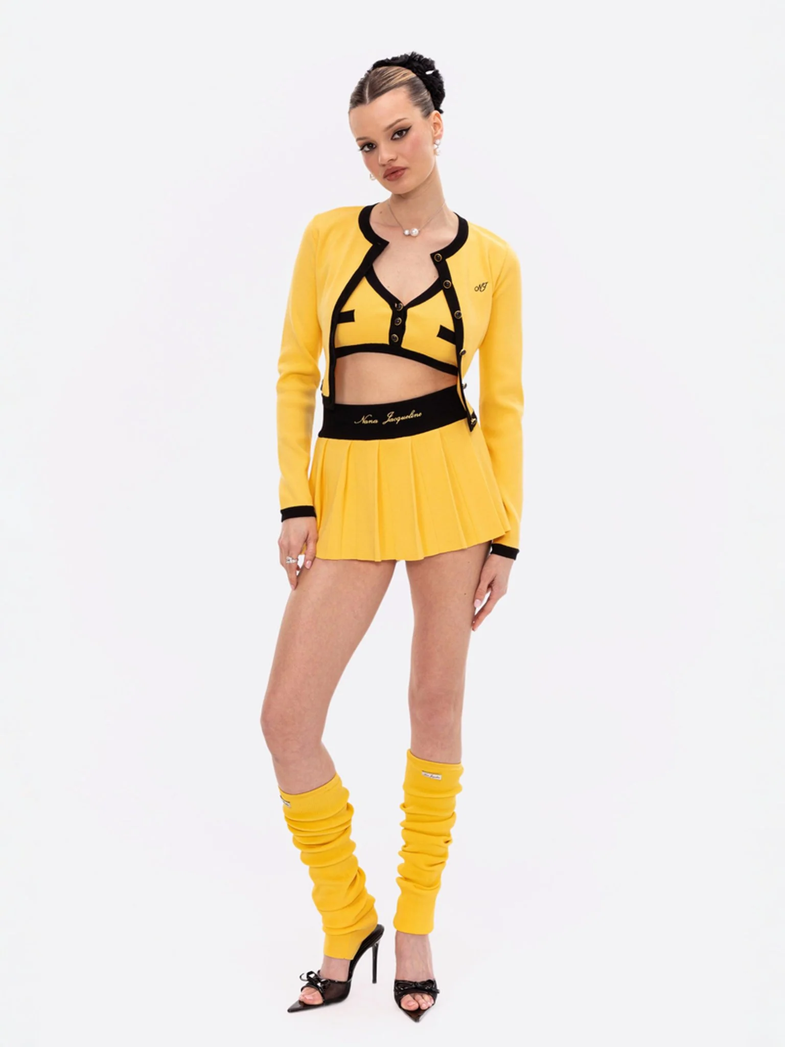 Eliza Vest Top (Yellow) - Image 4