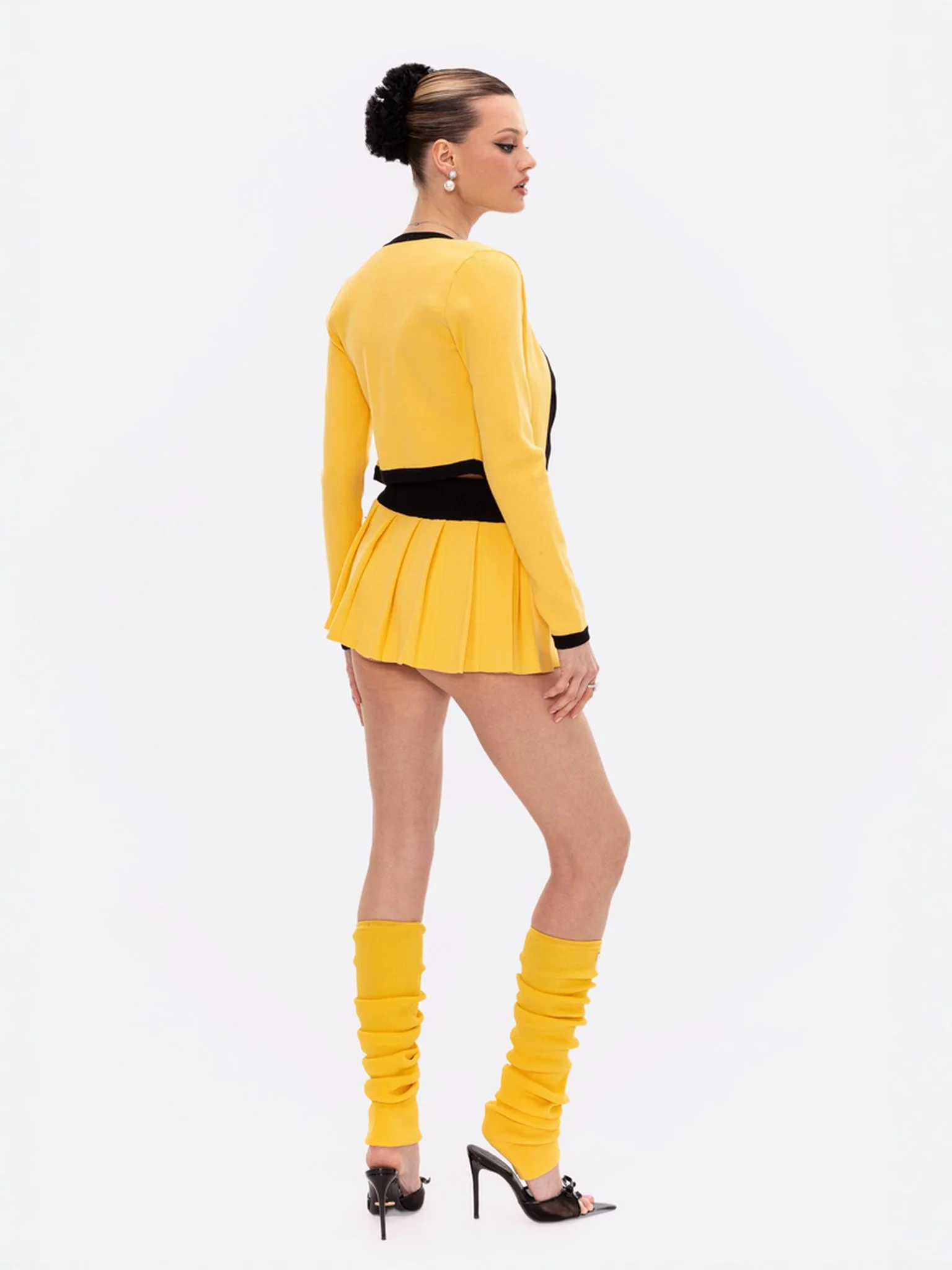 Eliza Vest Top (Yellow) - Image 5