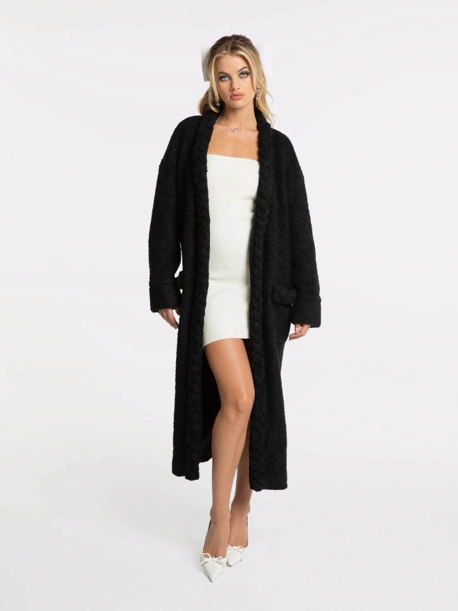 Elsa Coat (Black) (Final Sale)