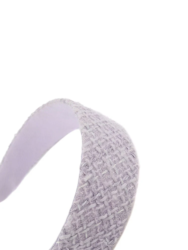 Elsa Woven Lavender Knit Headband - Image 6