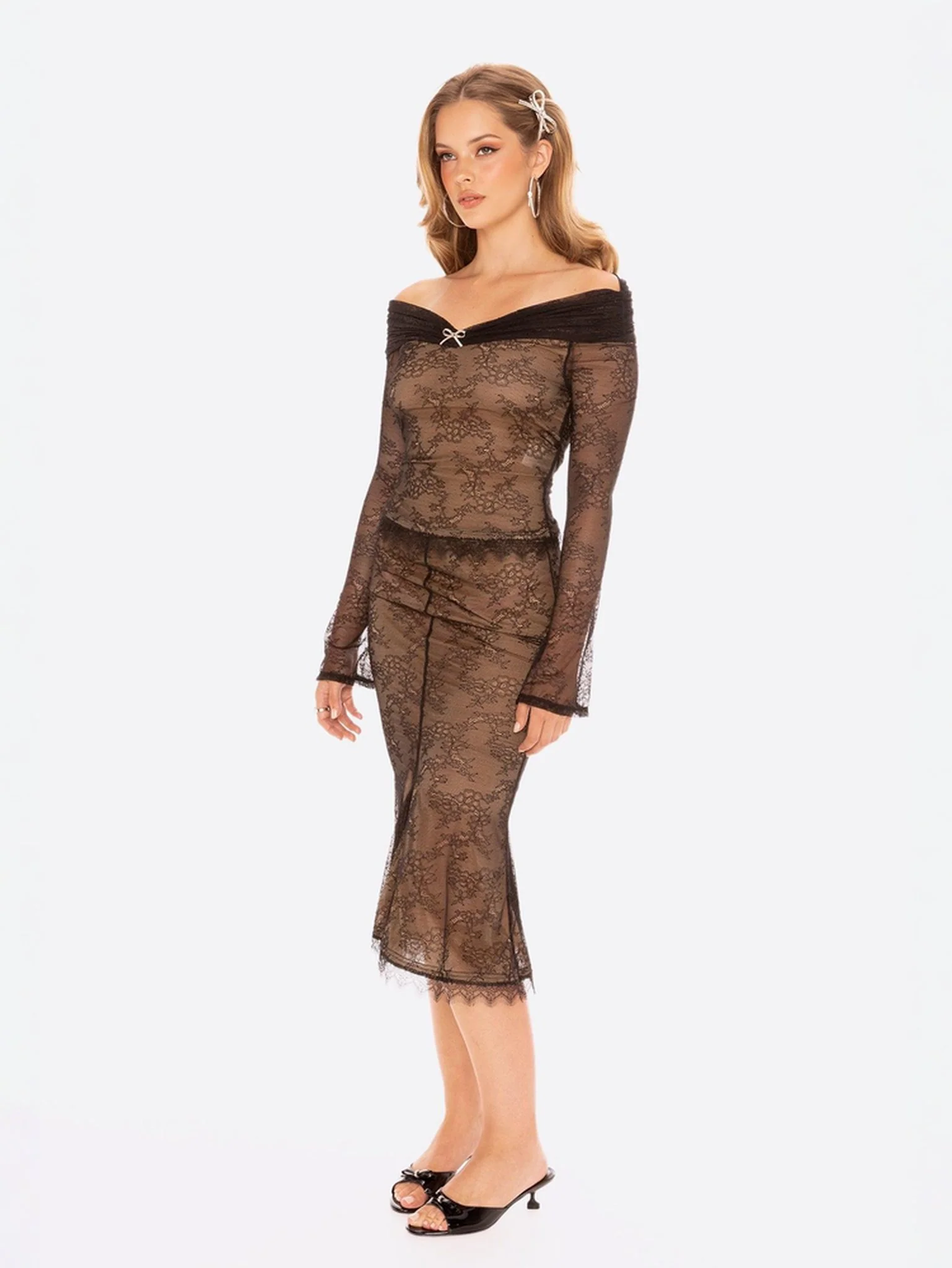 Evelina Skirt (Black) (Final Sale) - Image 7