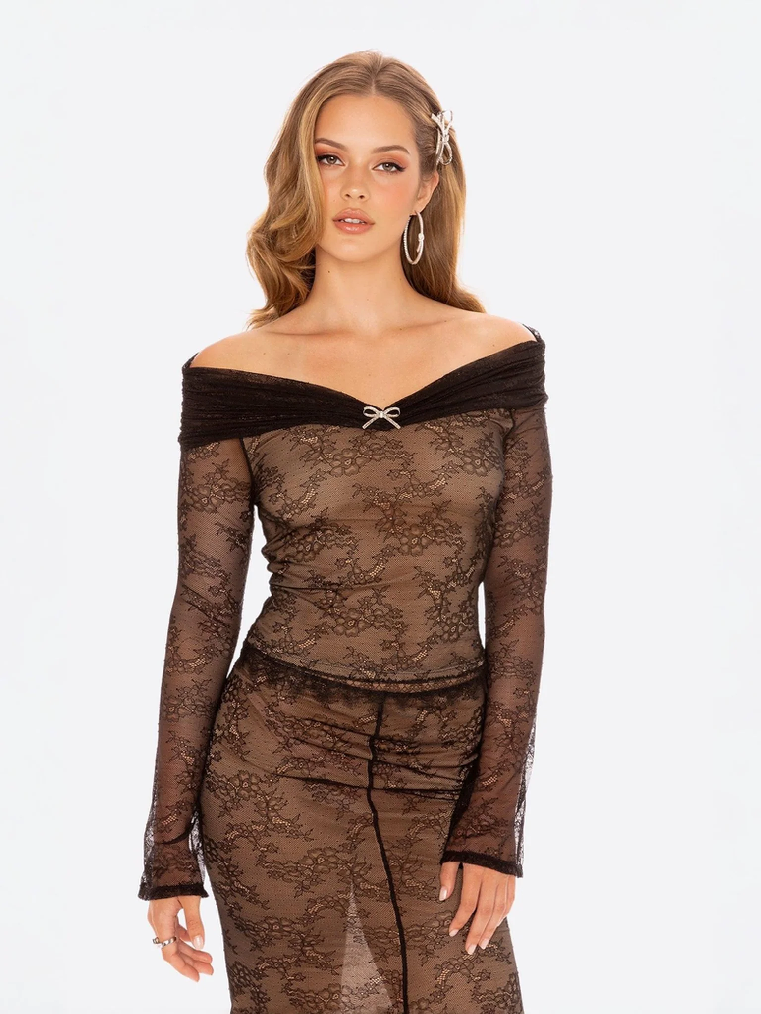 Evelina Skirt (Black) (Final Sale) - Image 9