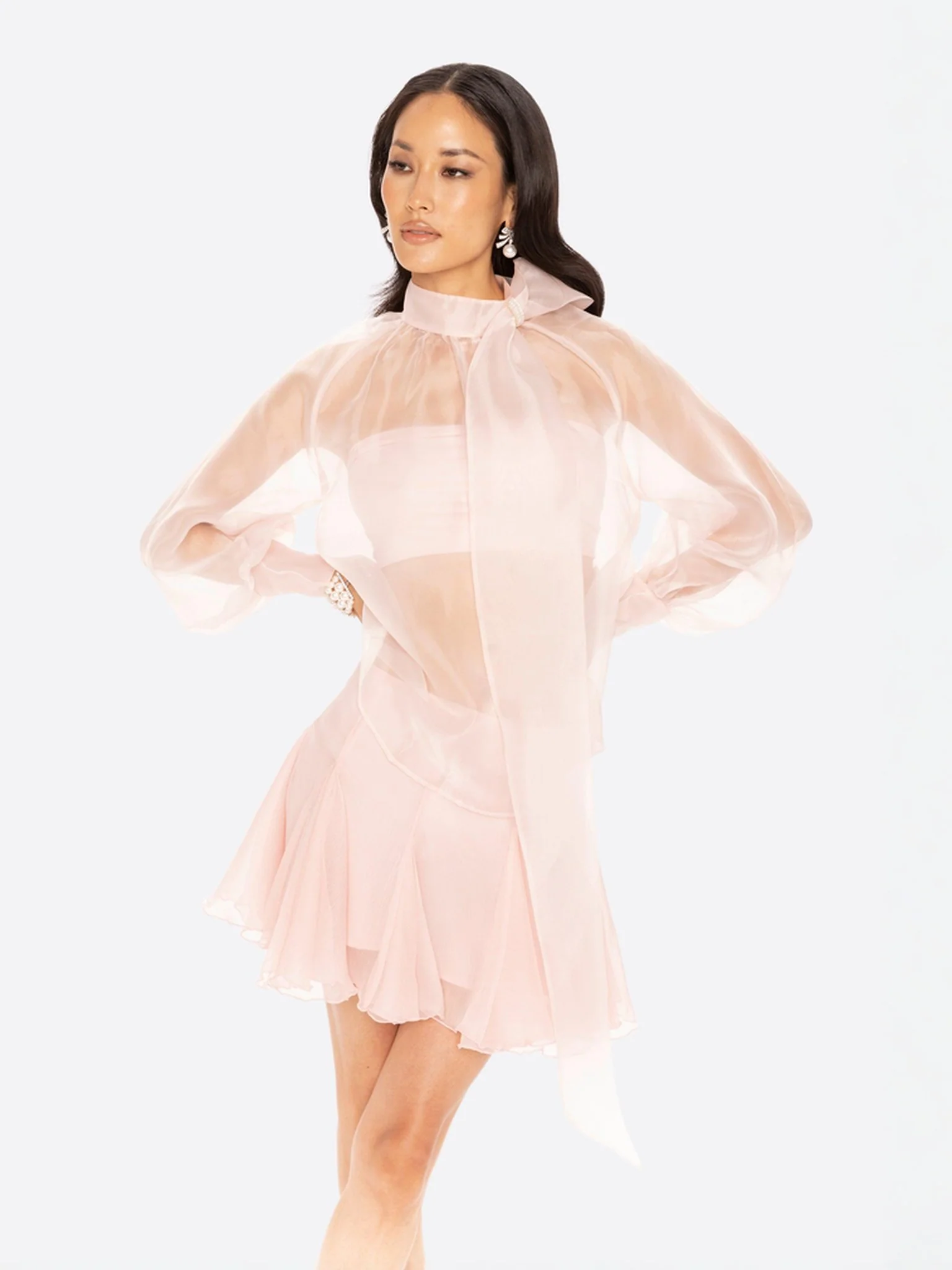 Evie Diamond Top (Pink) (Final Sale)