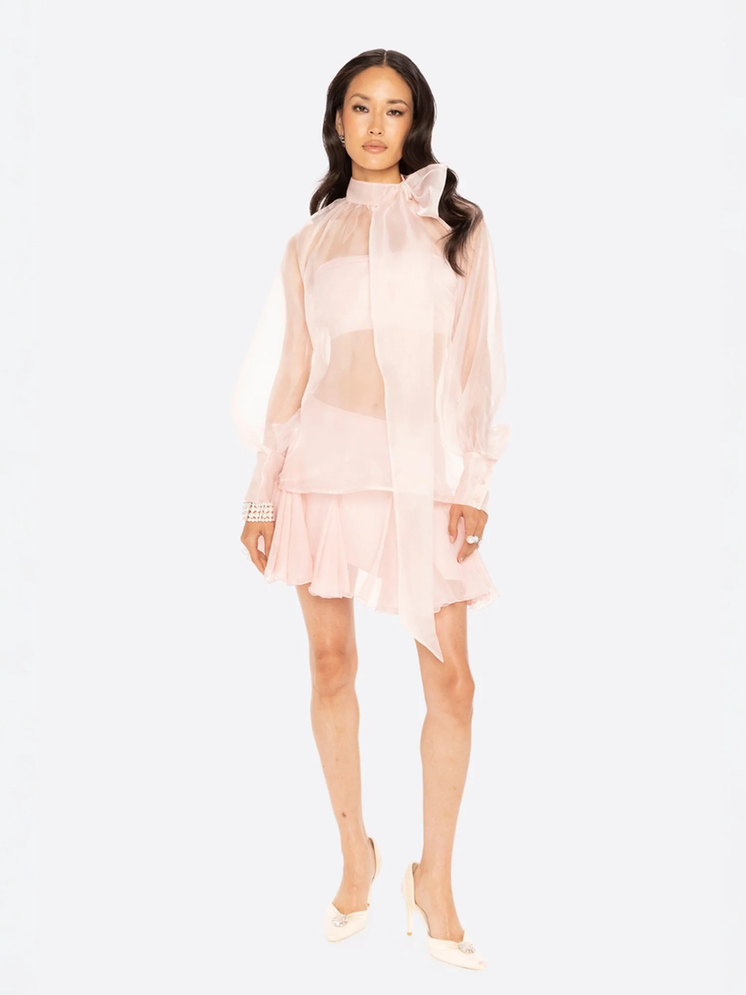 Evie Diamond Top (Pink) (Final Sale) - Image 3