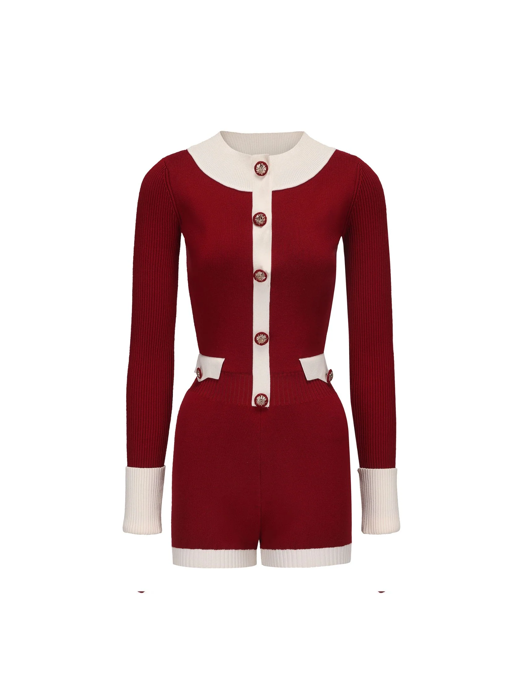 Francesca Jumpsuit (Red) (Final Sale) - Image 6