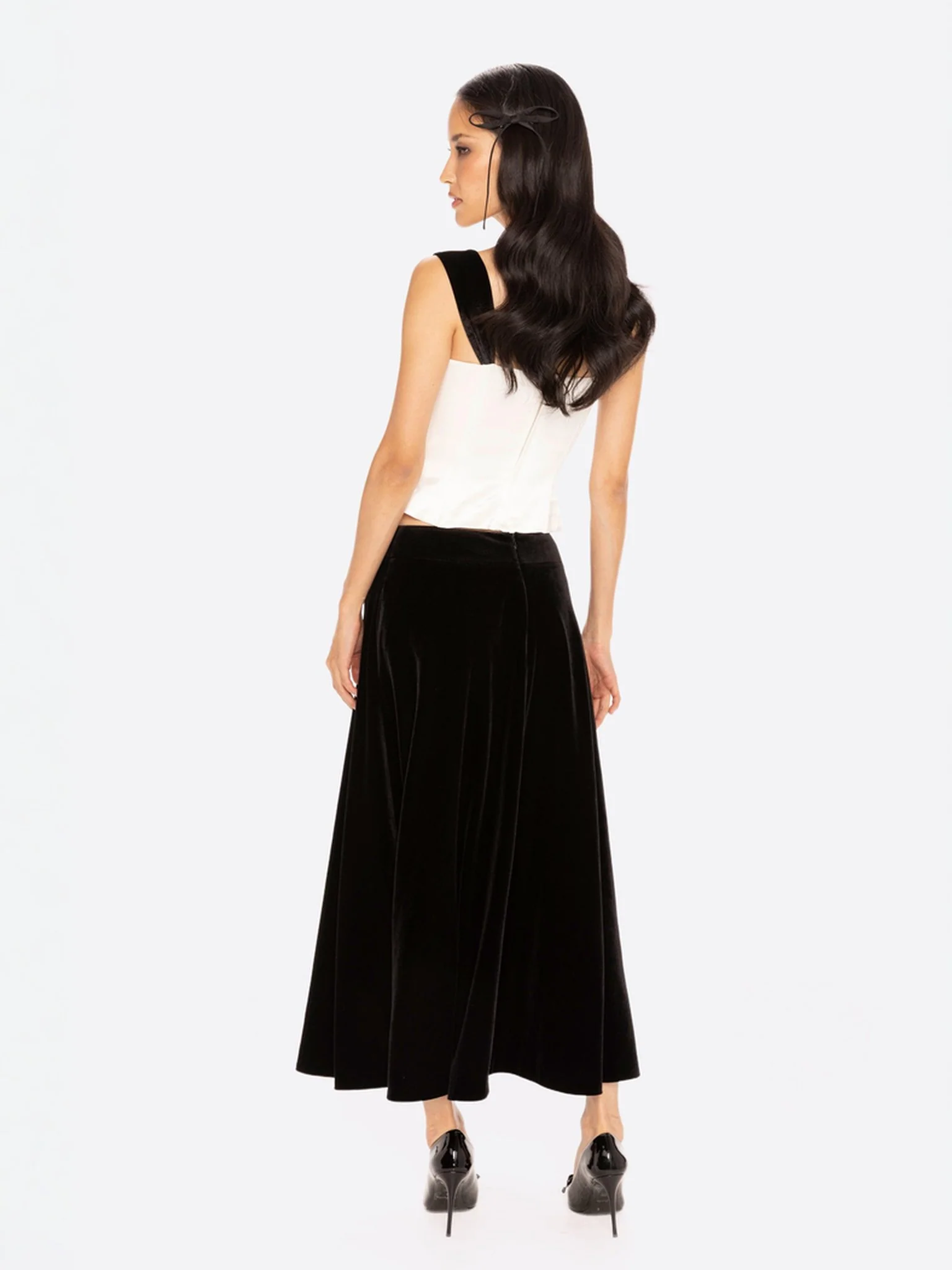 Gia Bow Top (White) - Image 3