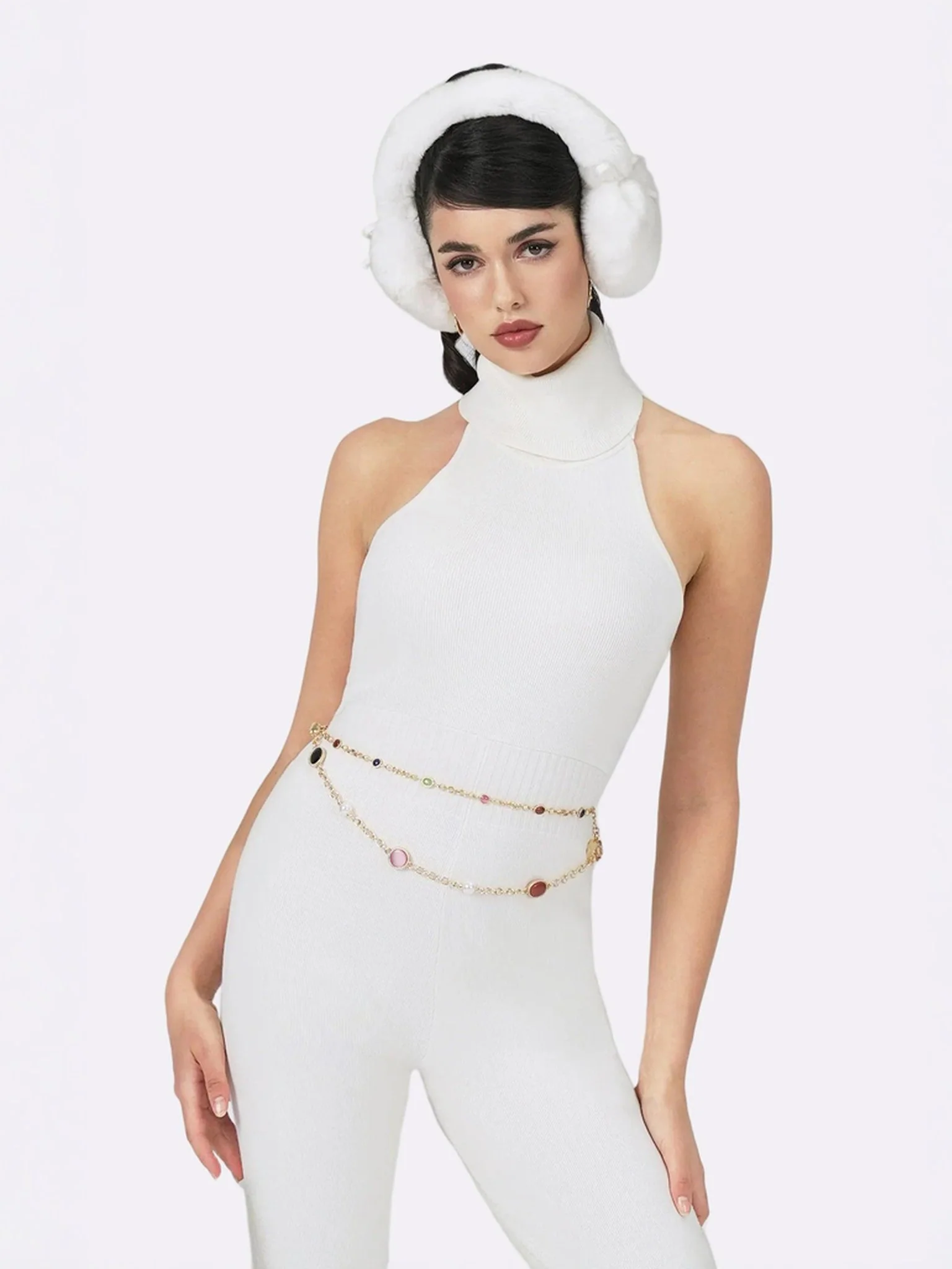 Gwen Jumpsuit (White) (Final Sale) - Image 7