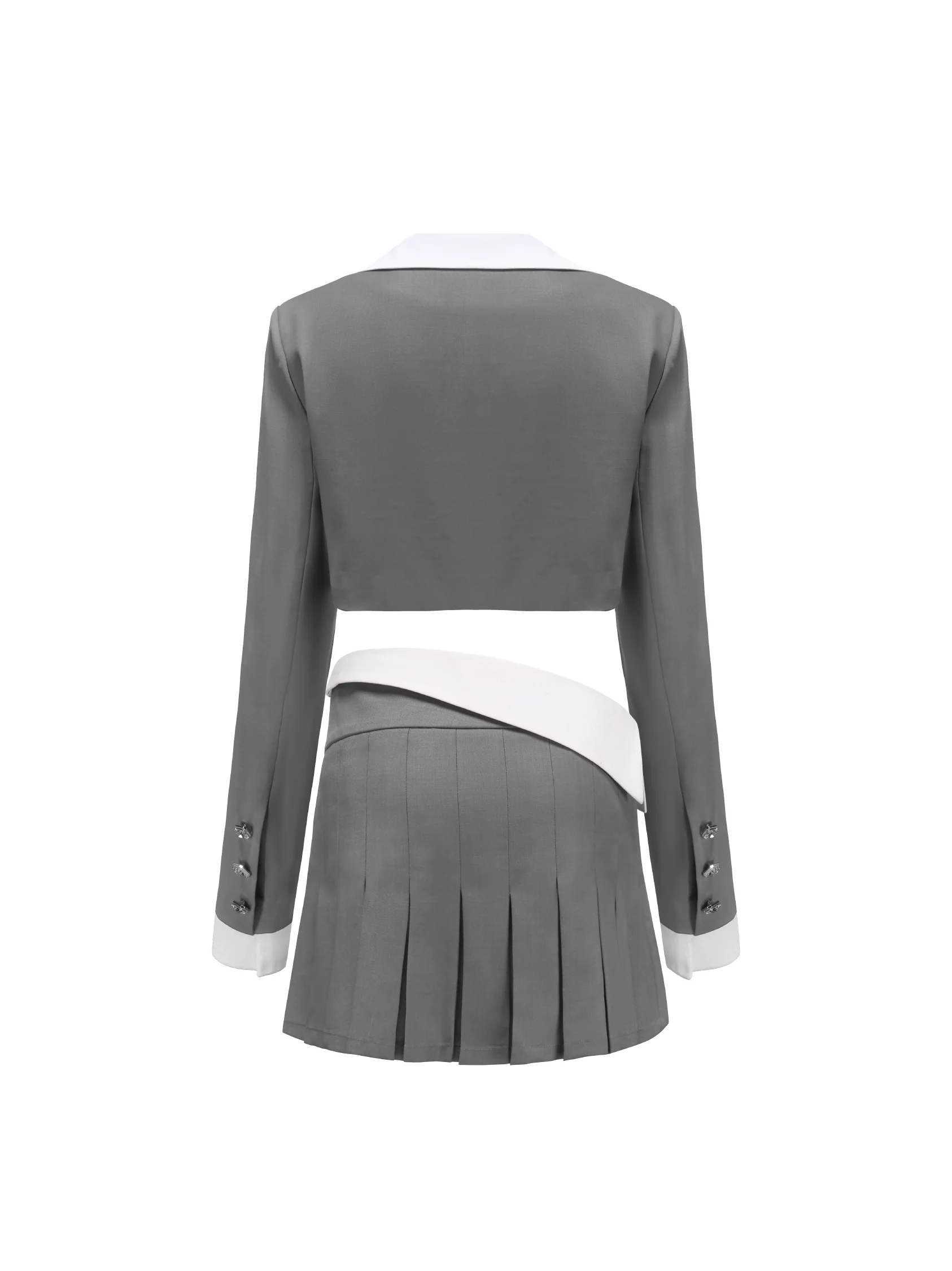 Harper Skirt (Grey) (Final Sale) - Image 7