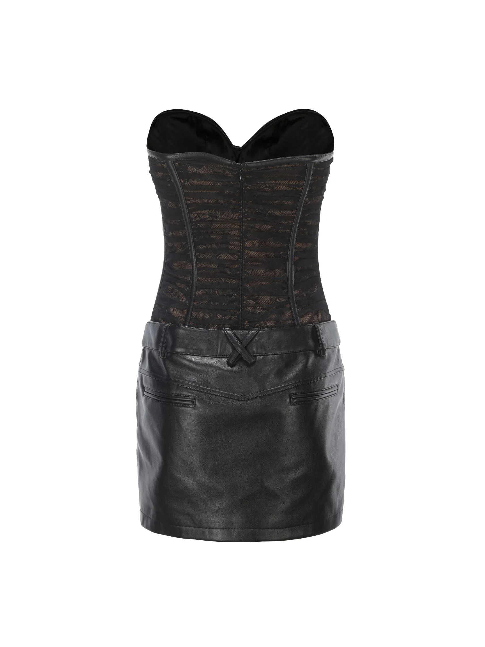 Jane Lace Dress (Black) (Final Sale) - Image 7