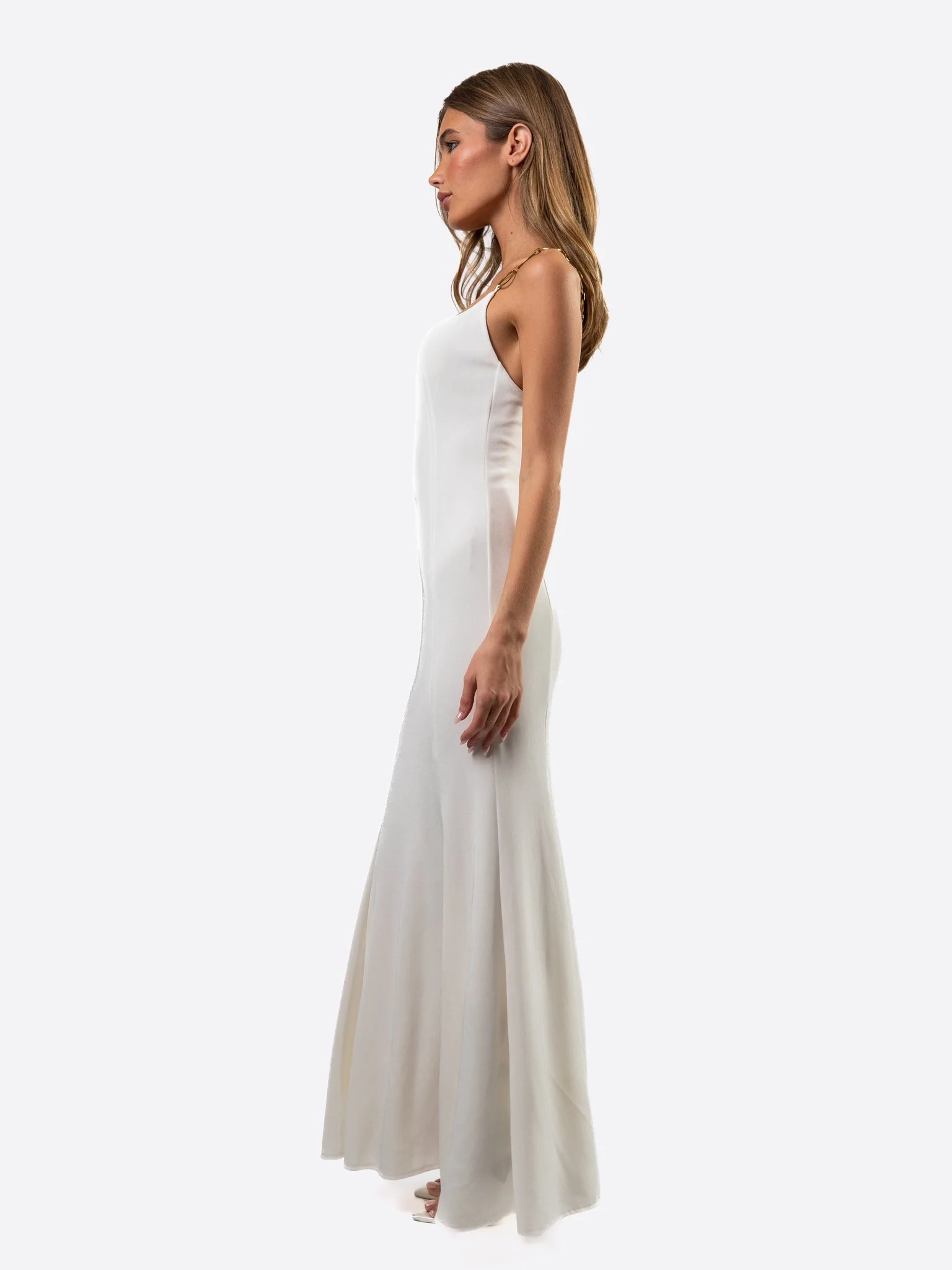 Jasmine Dress (White) - Image 8