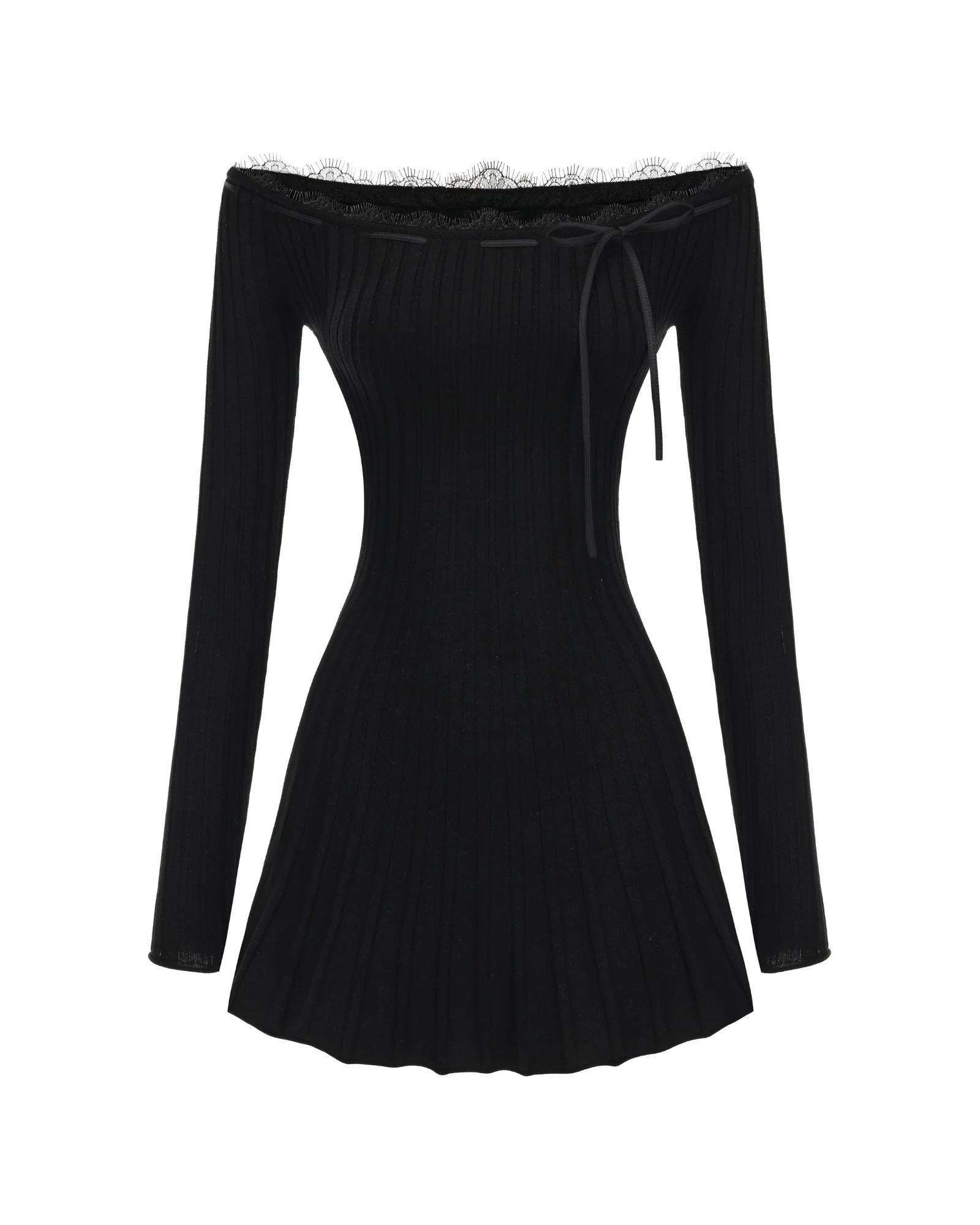 Jenna Dress (Black) - Image 6