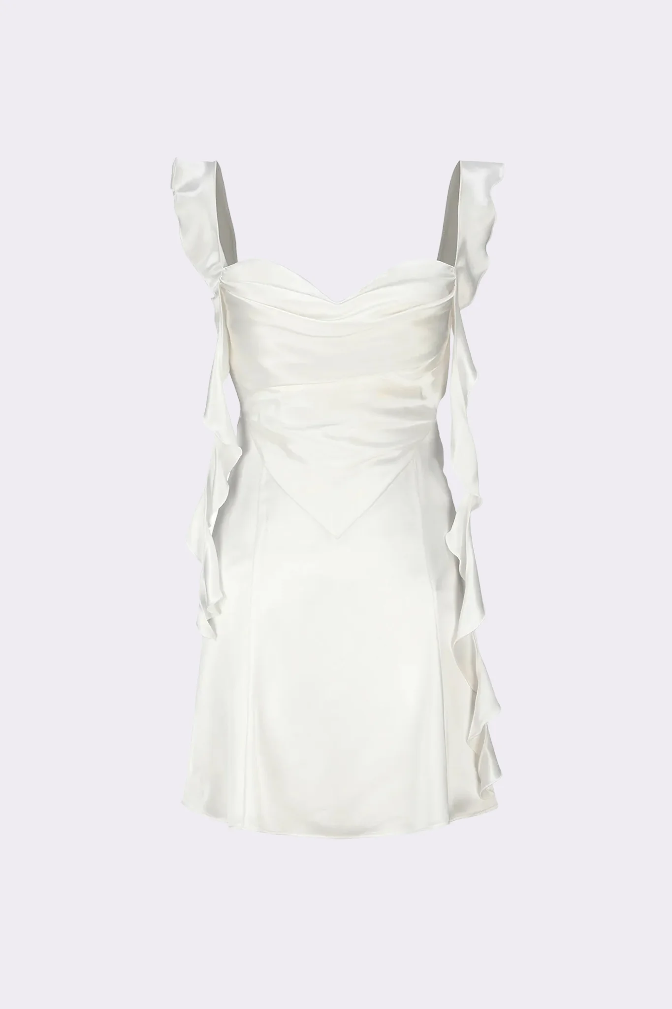 Karina Dress (White) - Image 8