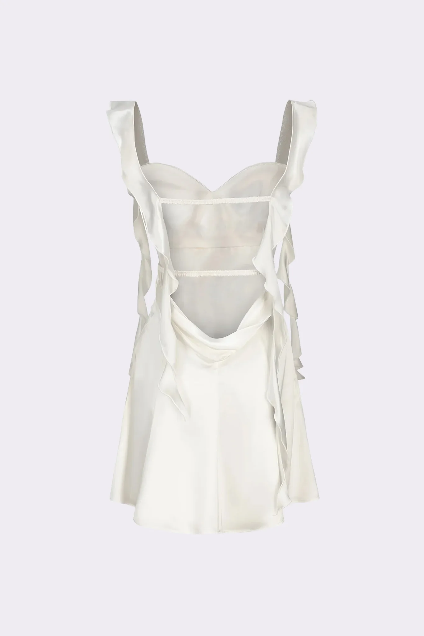 Karina Dress (White) - Image 9