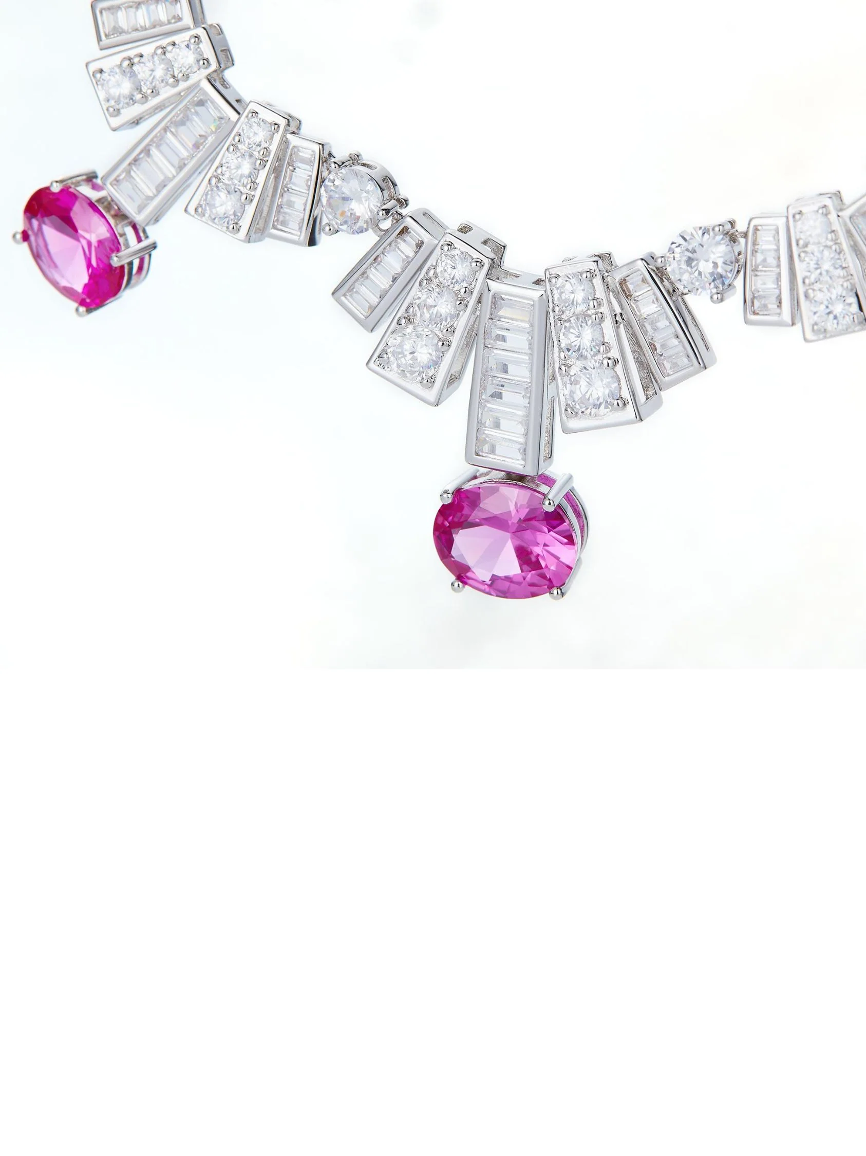 Keira Necklace (Pink) (Final Sale) - Image 3