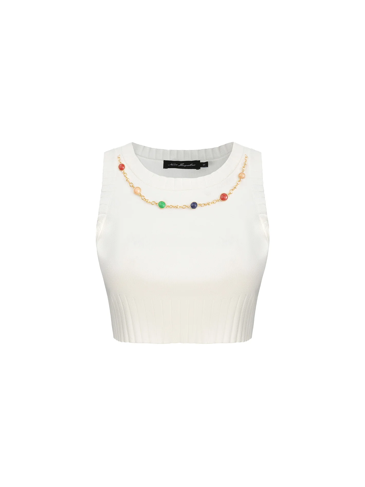 Kennedy Knit Top Set (White) (Final Sale) - Image 13