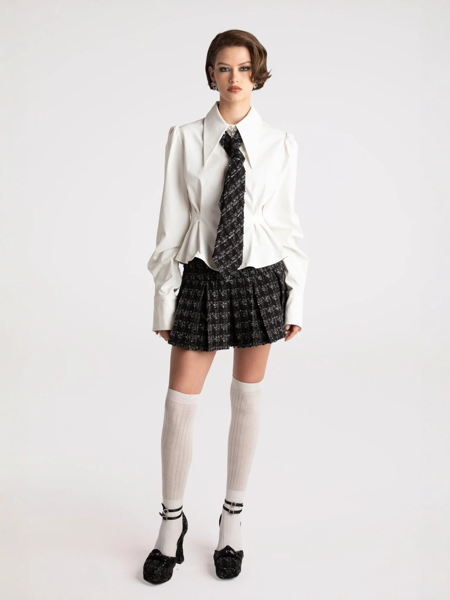 Kensie Top + Tie (Final Sale) - Image 6