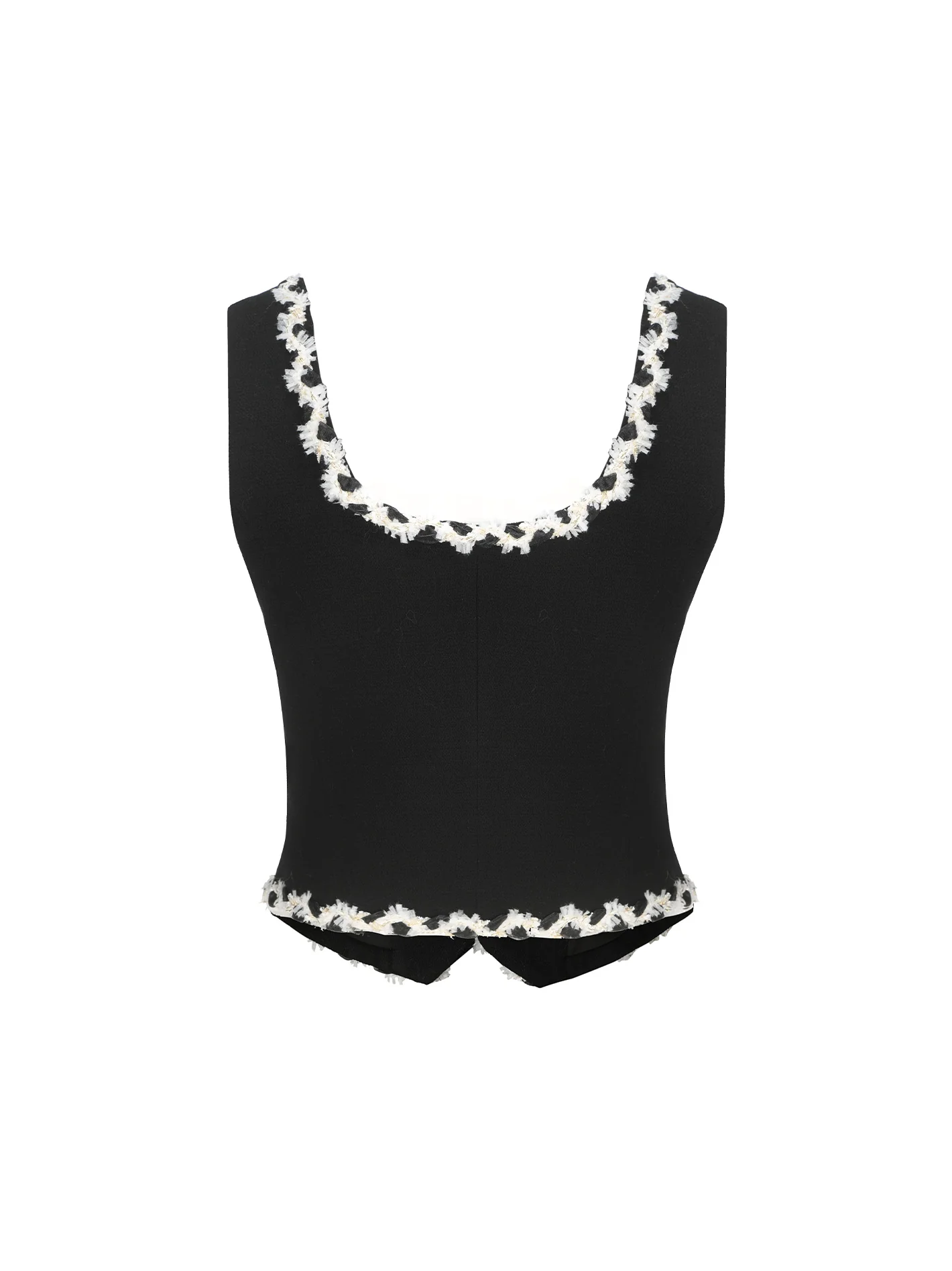 Lisette Vest Top (Black) - Image 12