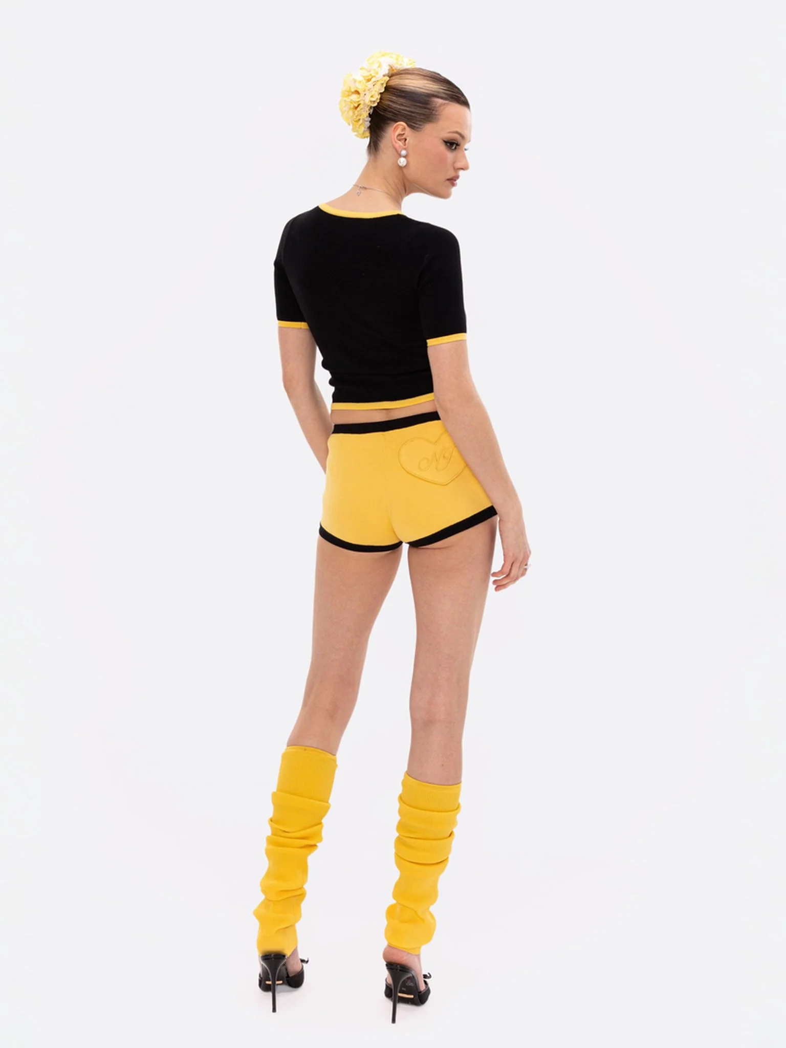 Luna Top (Black & Yellow) - Image 4