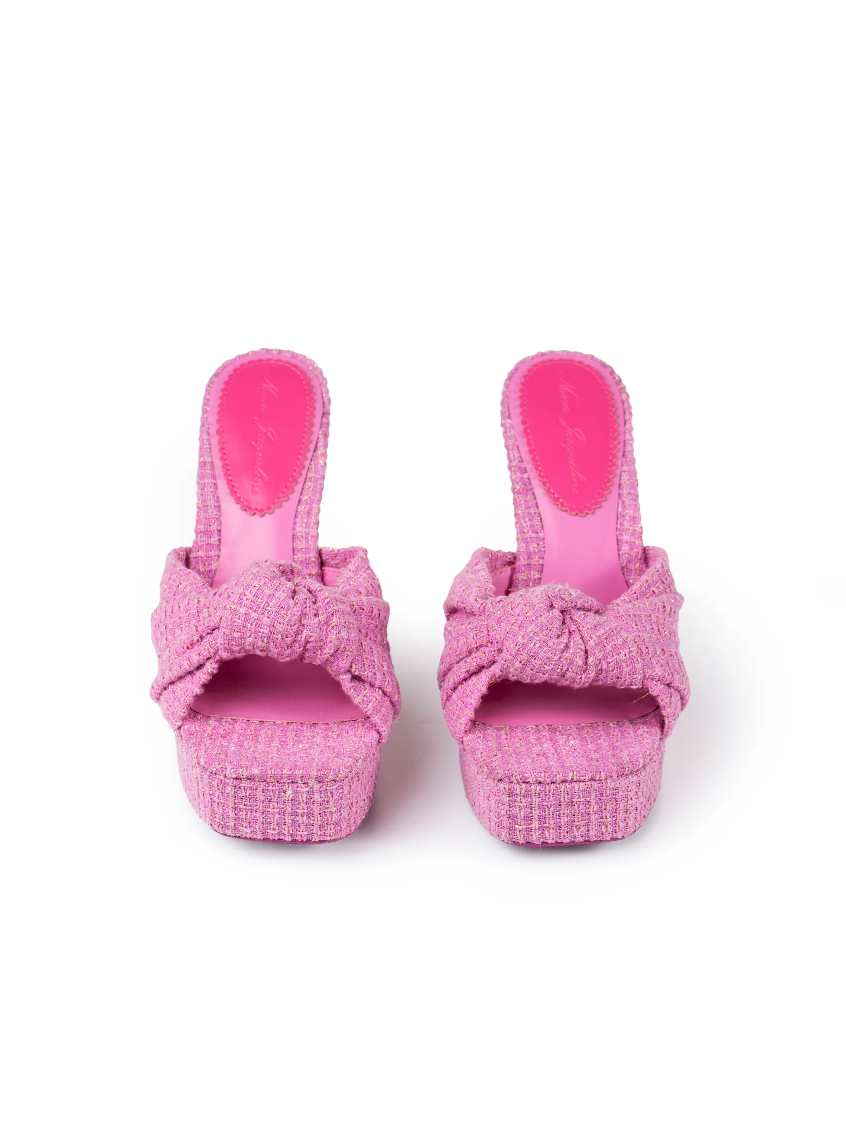 Mara Platform Sandals (Pink) - Image 2