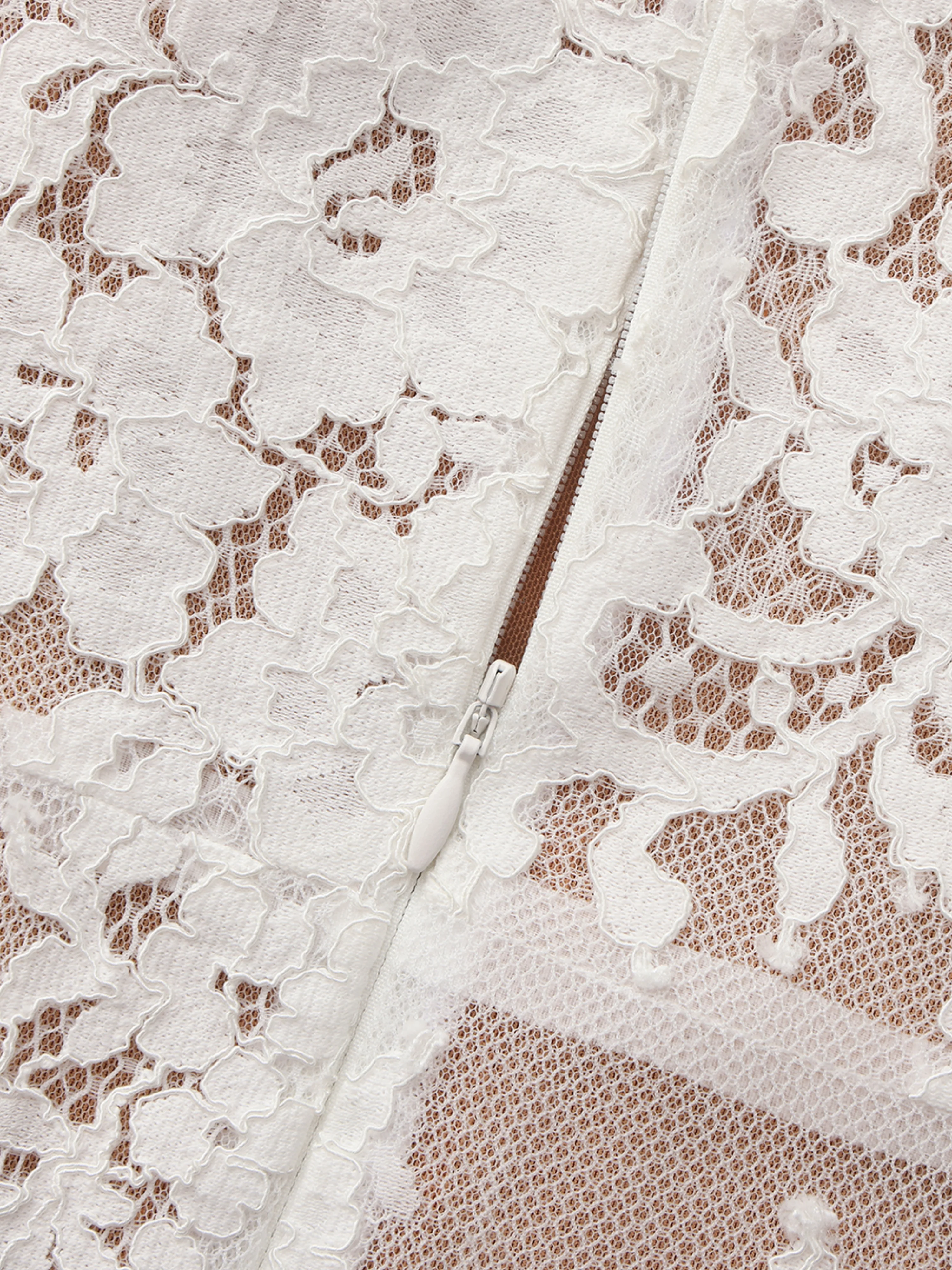 Mara Strapless White Dress - Image 10