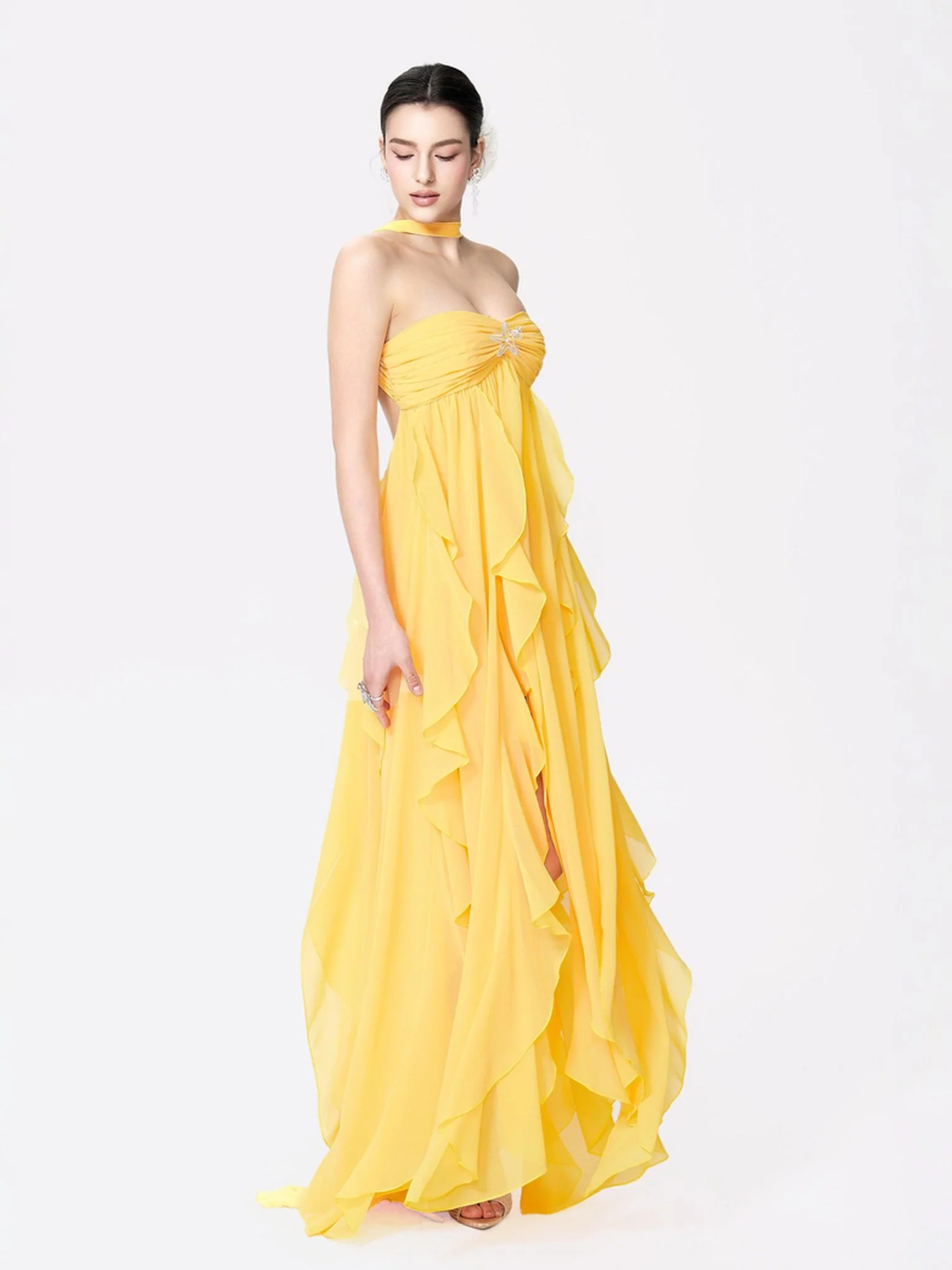 Mariah Dress (Yellow) - Image 2