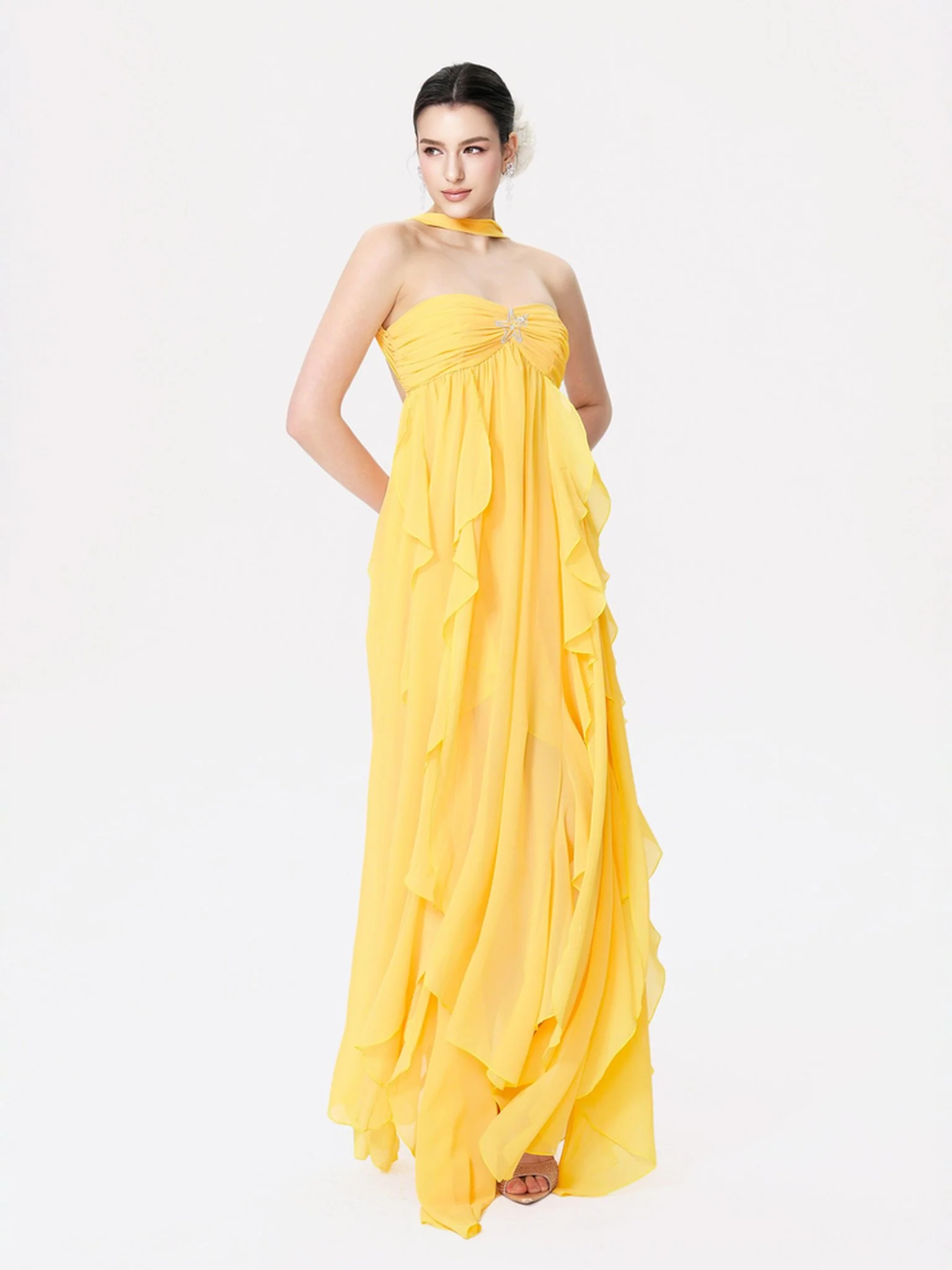 Mariah Dress (Yellow) - Image 3
