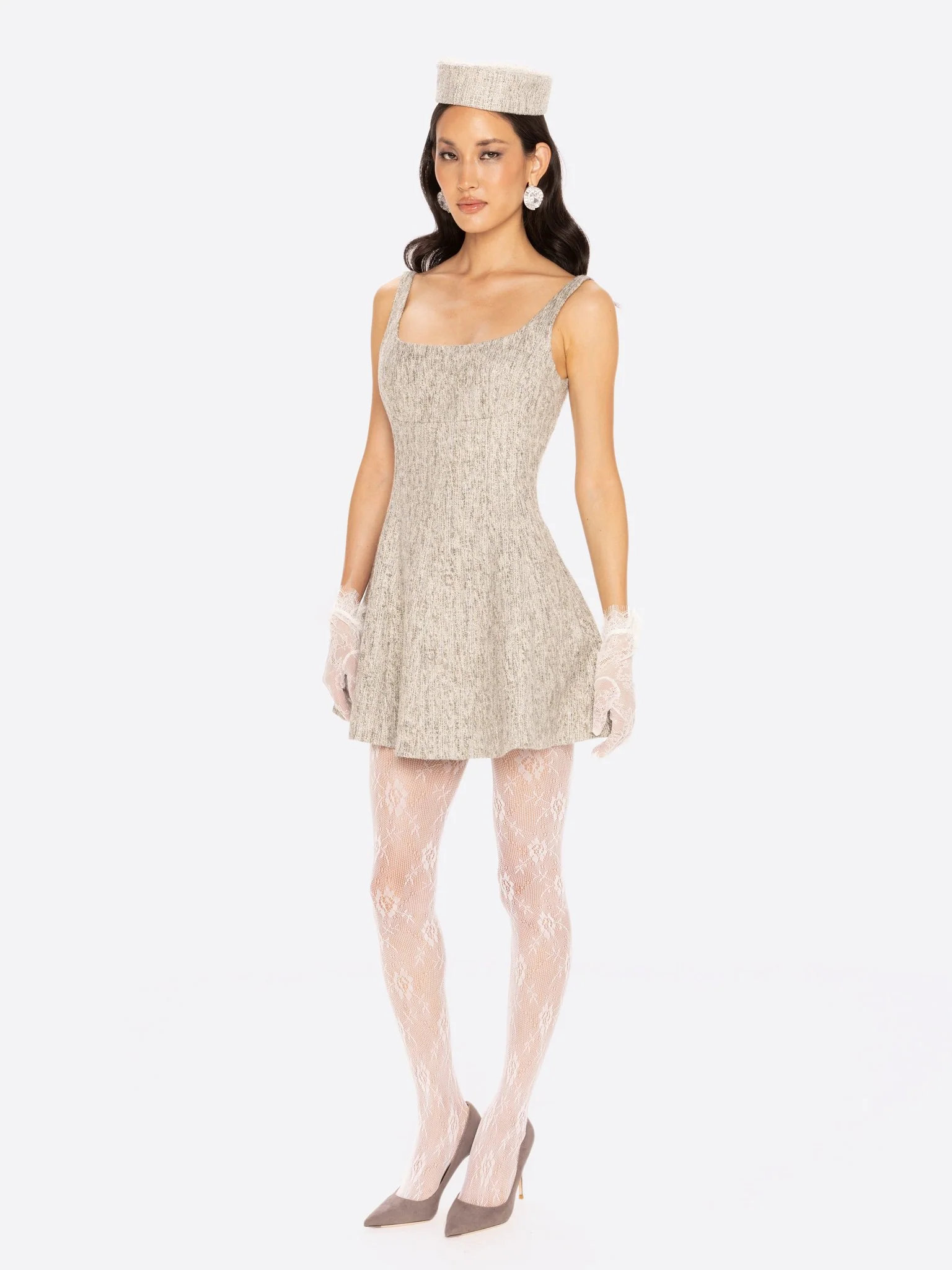 Marianne Dress (Gray) - Image 3