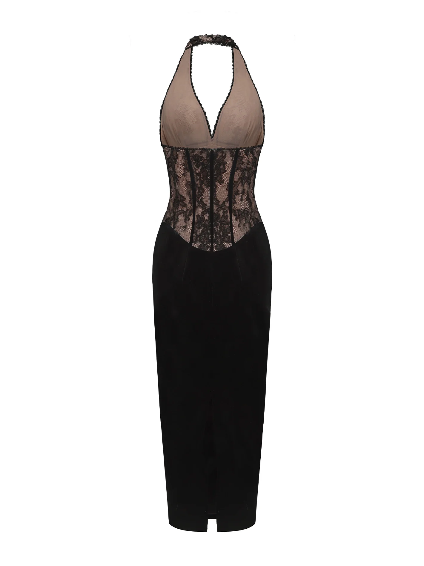 Matilda Velvet Dress (Black) - Image 12
