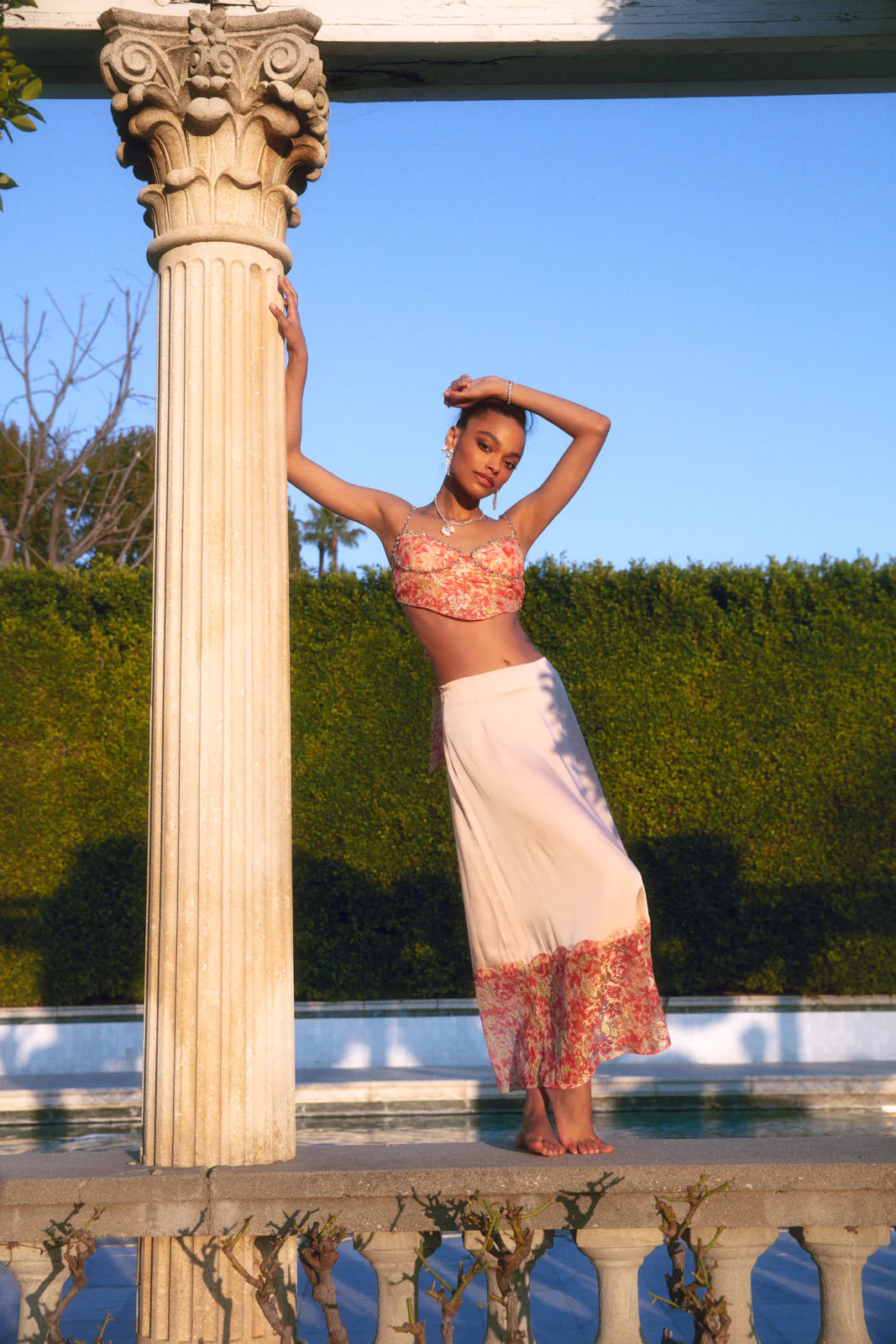 Mia Skirt (Pink)  (Final Sale) - Image 2